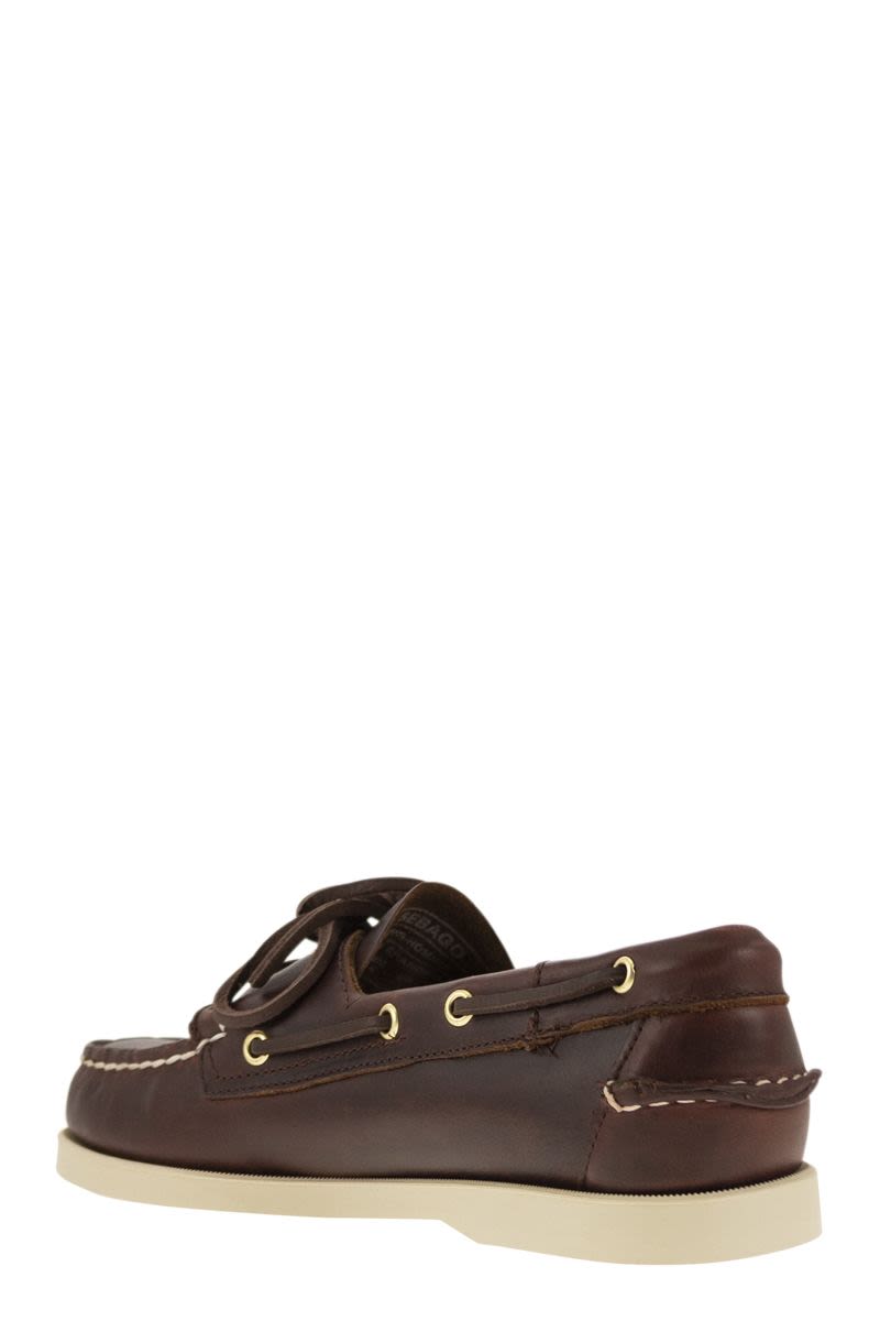 SEBAGO Classic Leather Moccasin Boat Shoe