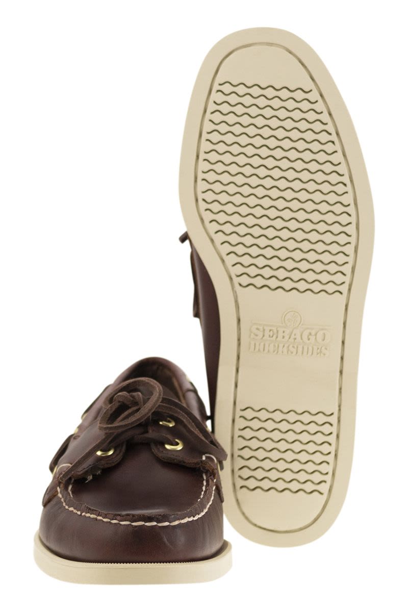 SEBAGO Classic Leather Moccasin Boat Shoe