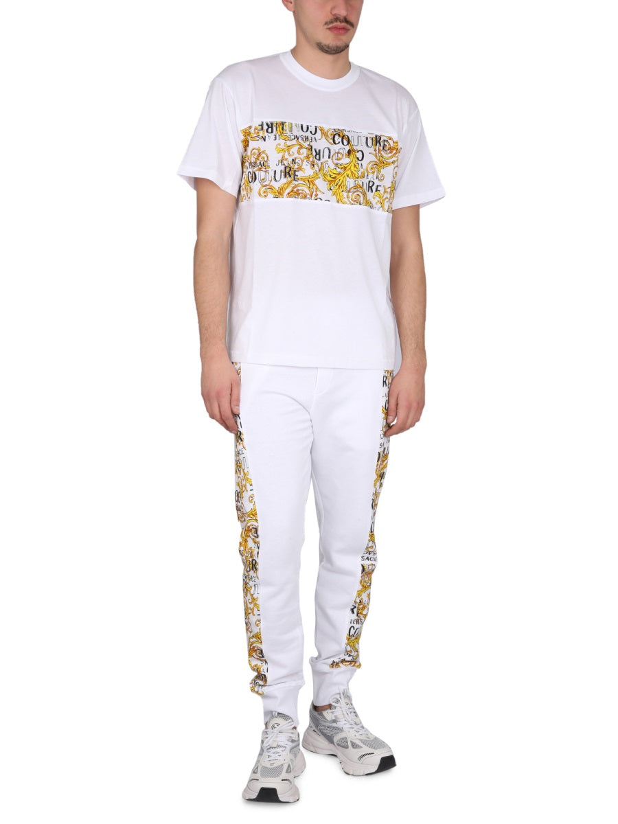 VERSACE JEANS COUTURE Logo T-Shirt for Men - SS23 Collection
