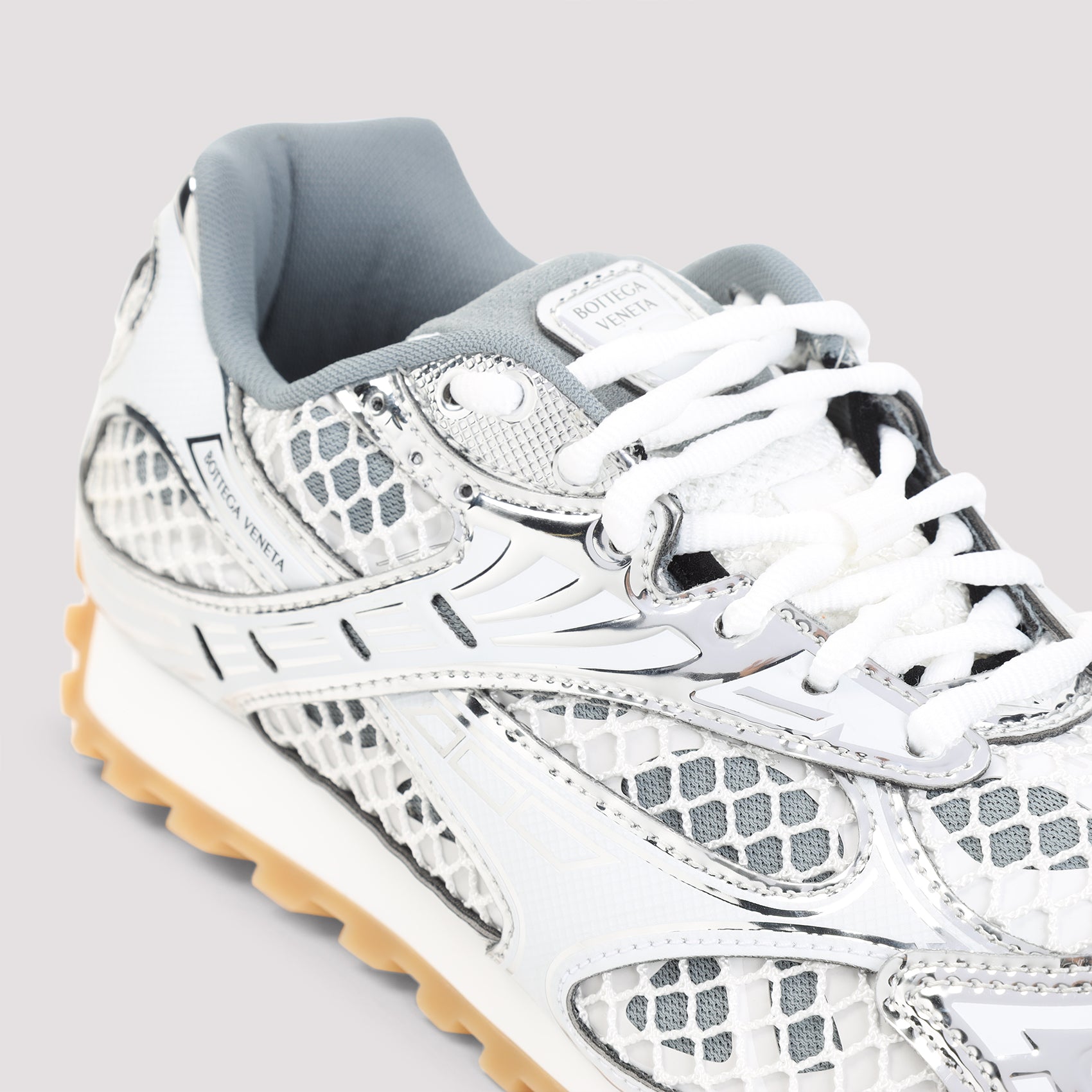 BOTTEGA VENETA Metallic Orbit Sneakers for Men