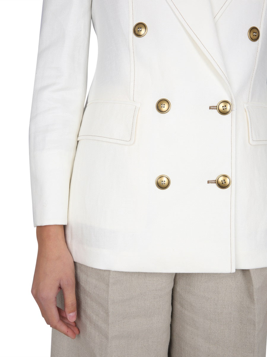 MAX MARA Chic Double-Breasted Jacket