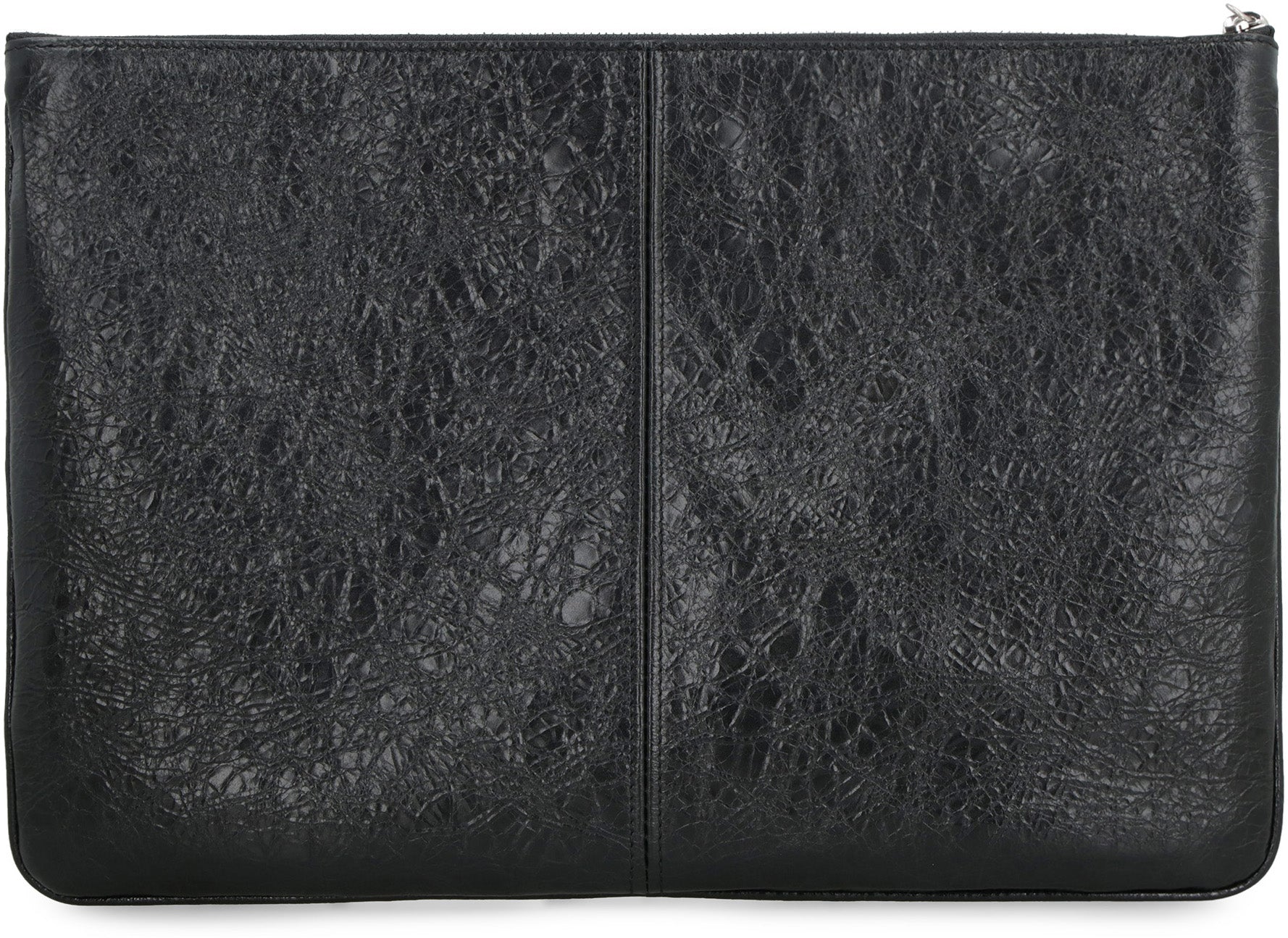 BALENCIAGA Mini Pouch Handbag with Decorative Metal Accents