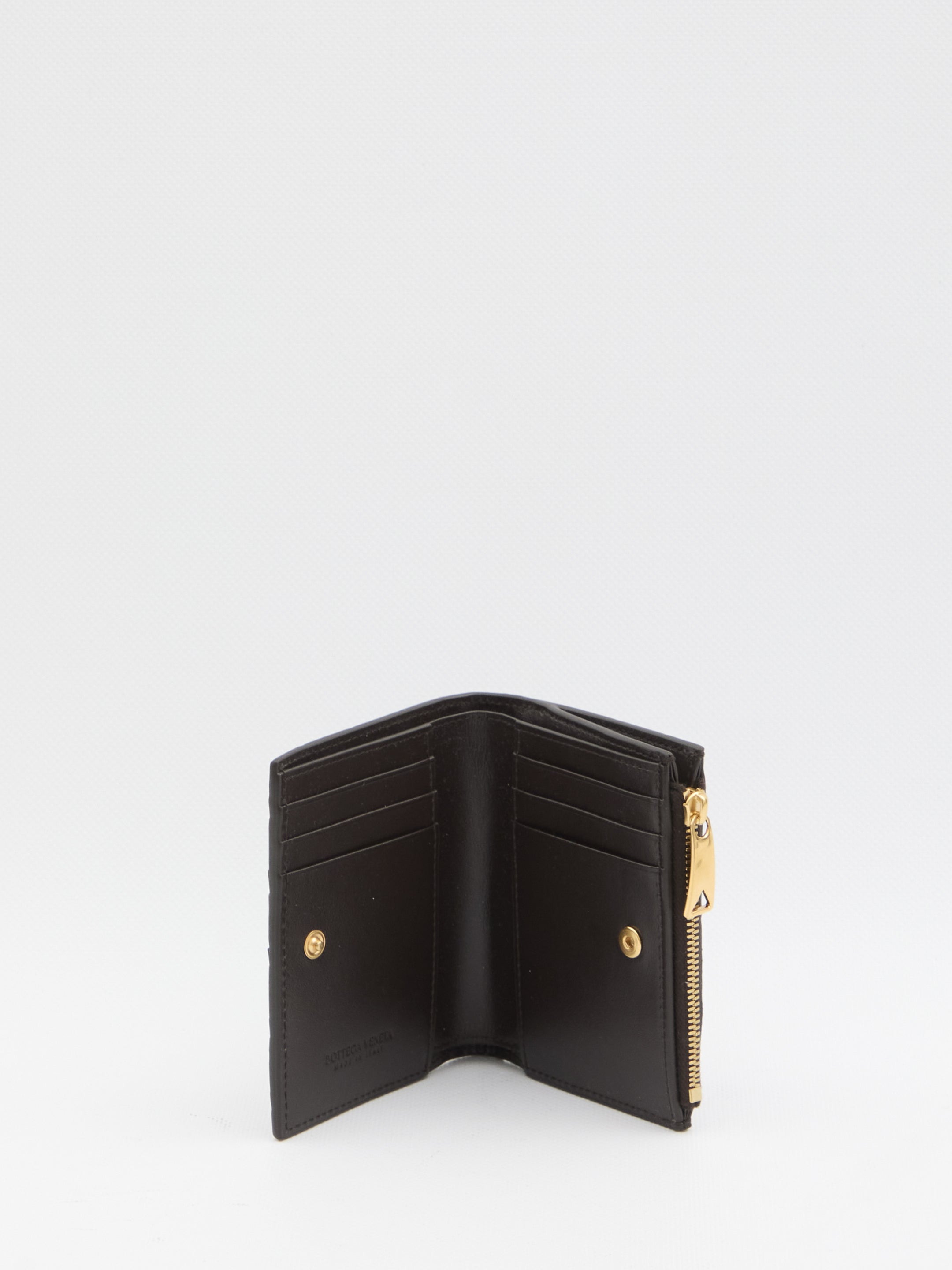 BOTTEGA VENETA Mini Intrecciato Bi-Fold Wallet