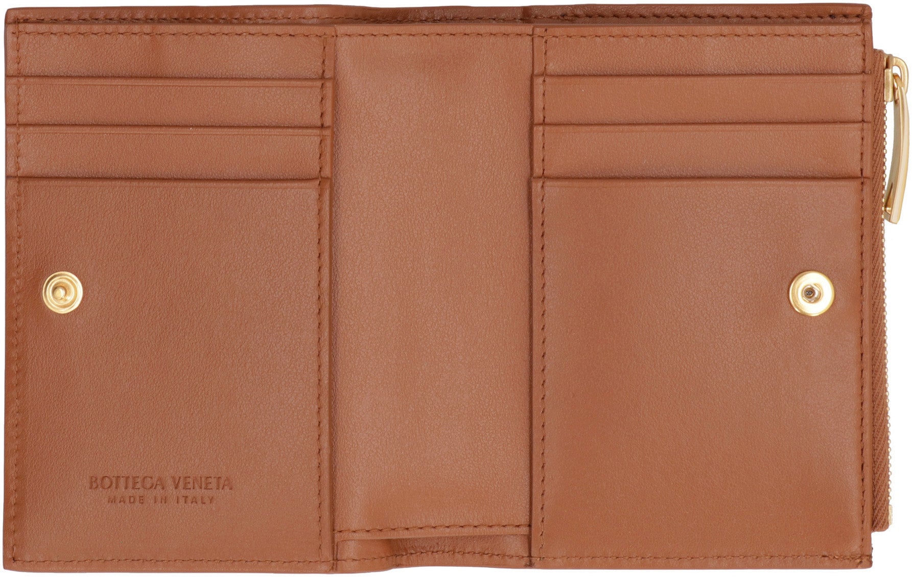 BOTTEGA VENETA Mini Intrecciato Bi-Fold Wallet