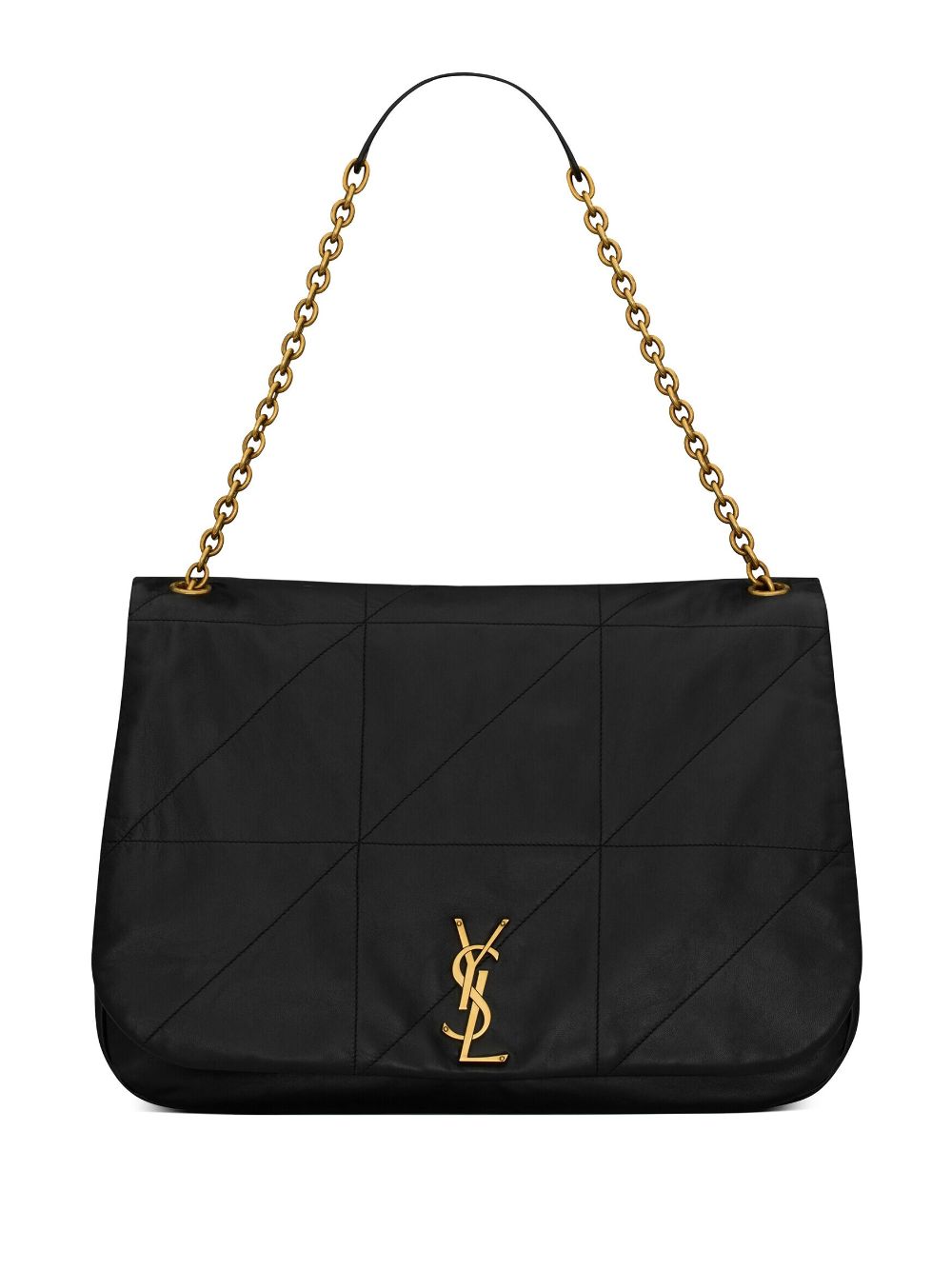 SAINT LAURENT Mini Quilted Leather Shoulder Handbag