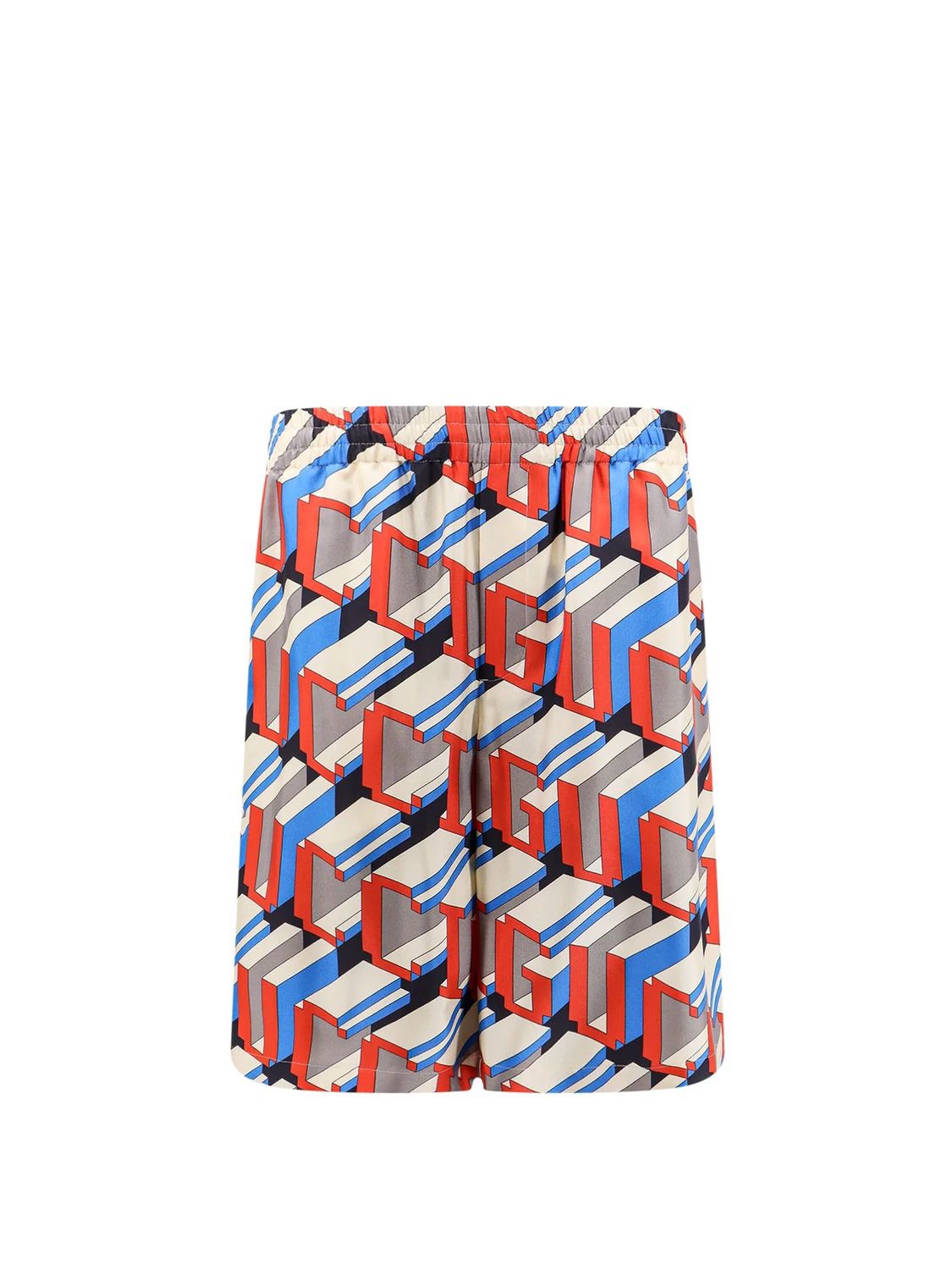 GUCCI Pixel Printed Mini Shorts for Men