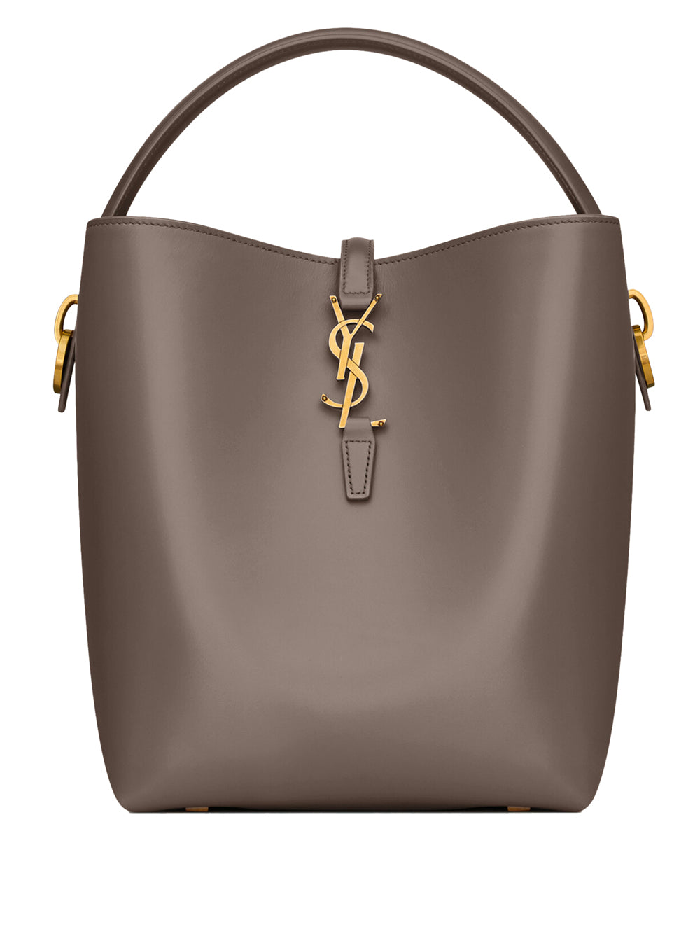 SAINT LAURENT Mini Leather Handbag - Shiny Finish