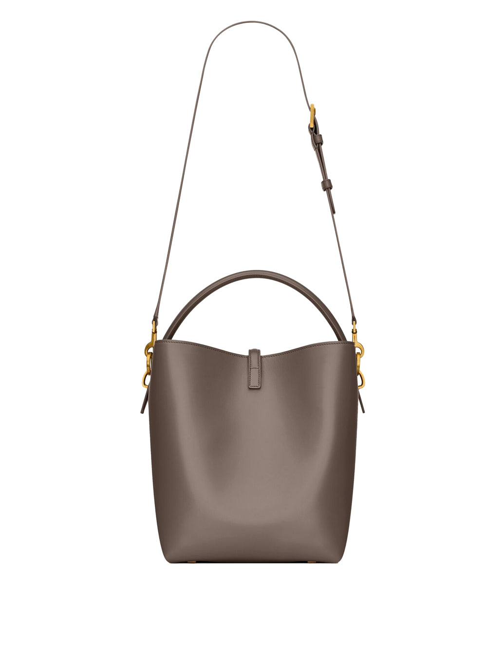 SAINT LAURENT Mini Leather Handbag - Shiny Finish