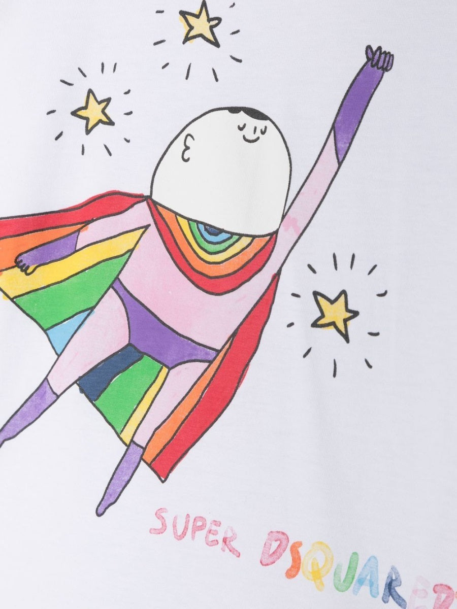 DSQUARED Mini Renny Fit T-Shirt for Girls