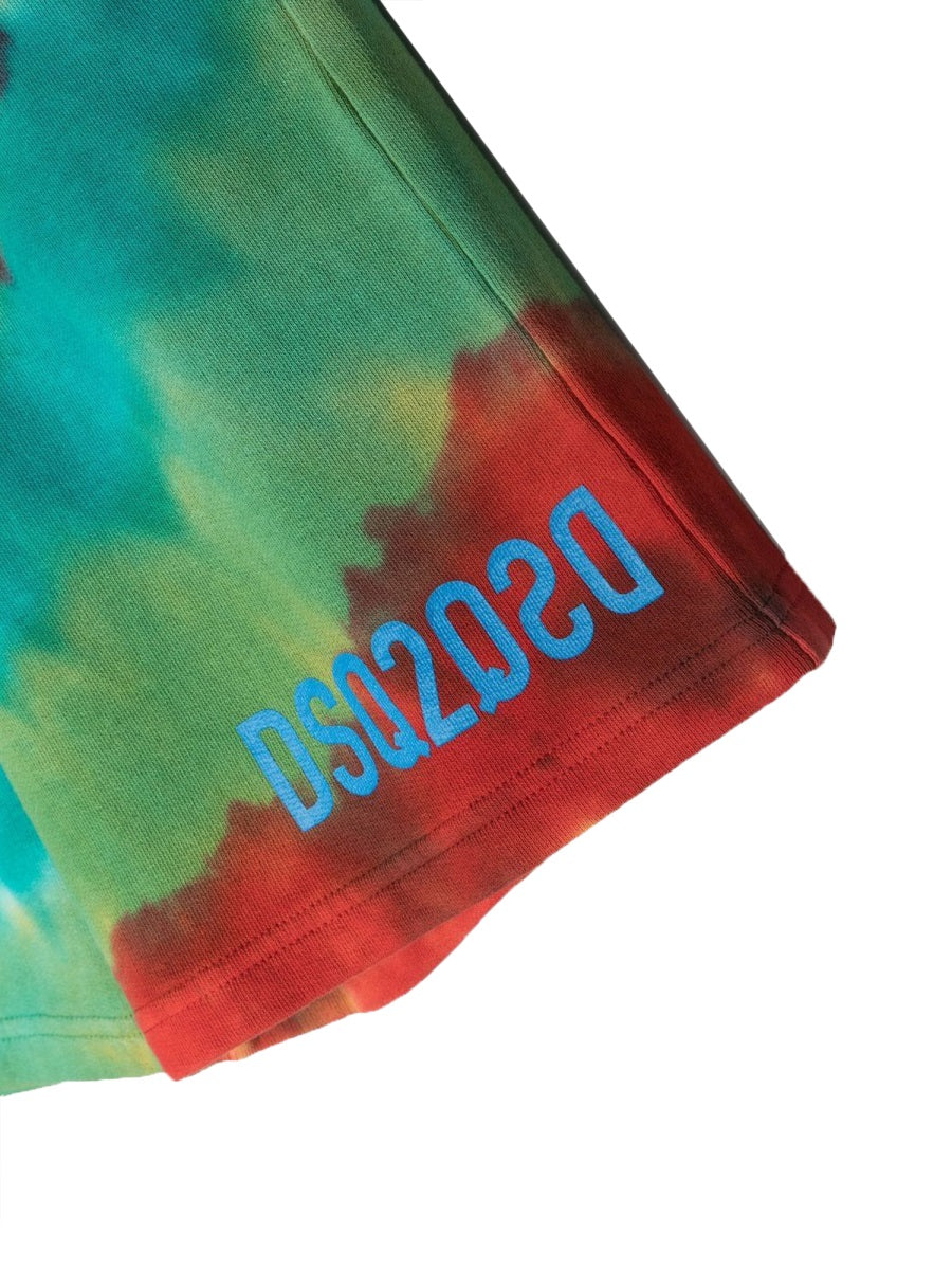 DSQUARED Oversized Bermuda Shorts for Kids