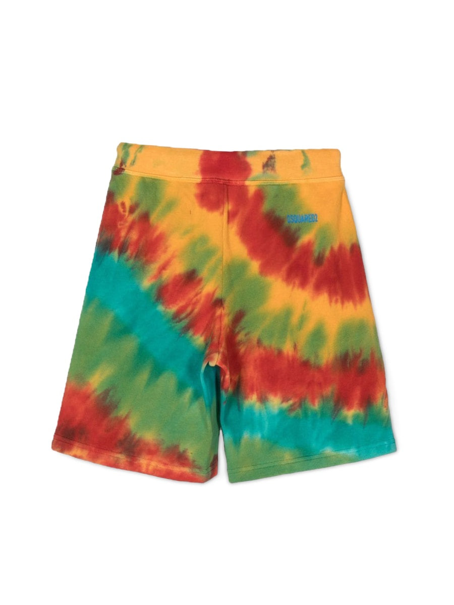 DSQUARED Oversized Bermuda Shorts for Kids
