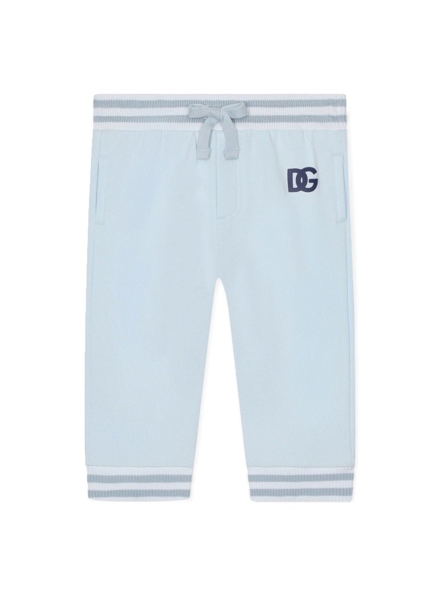 DOLCE & GABBANA Mini Logo Jogger Trousers for Boys