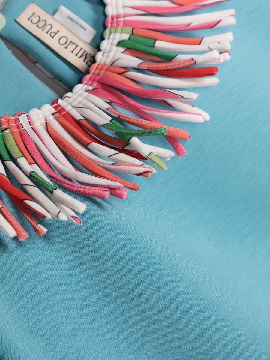 EMILIO PUCCI Mini Crewneck Sweatshirt for Girls