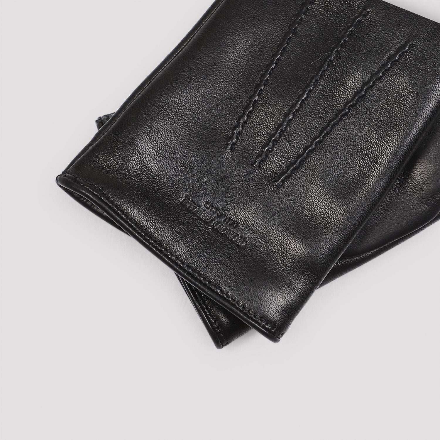 GIORGIO ARMANI Lamb Leather Gloves for Men