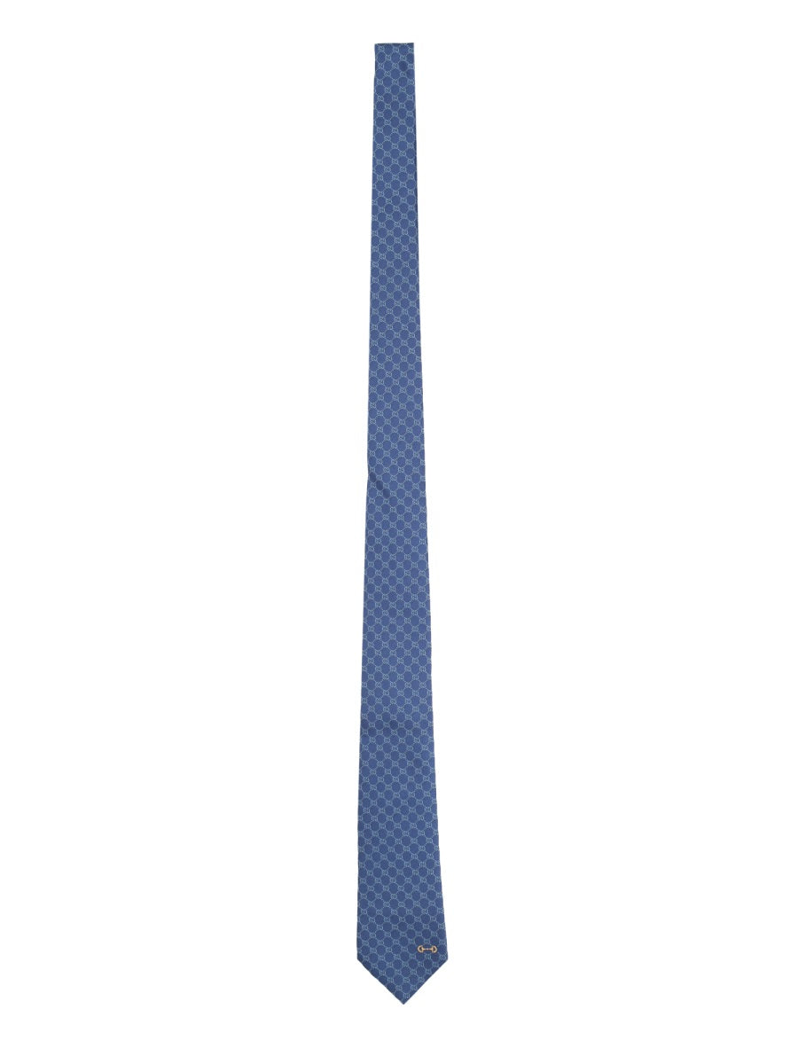 GUCCI Silk Jacquard Tie for Women