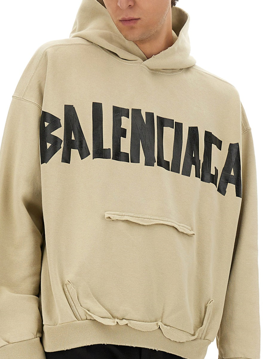 BALENCIAGA Tape Type Sweatshirt - Size L