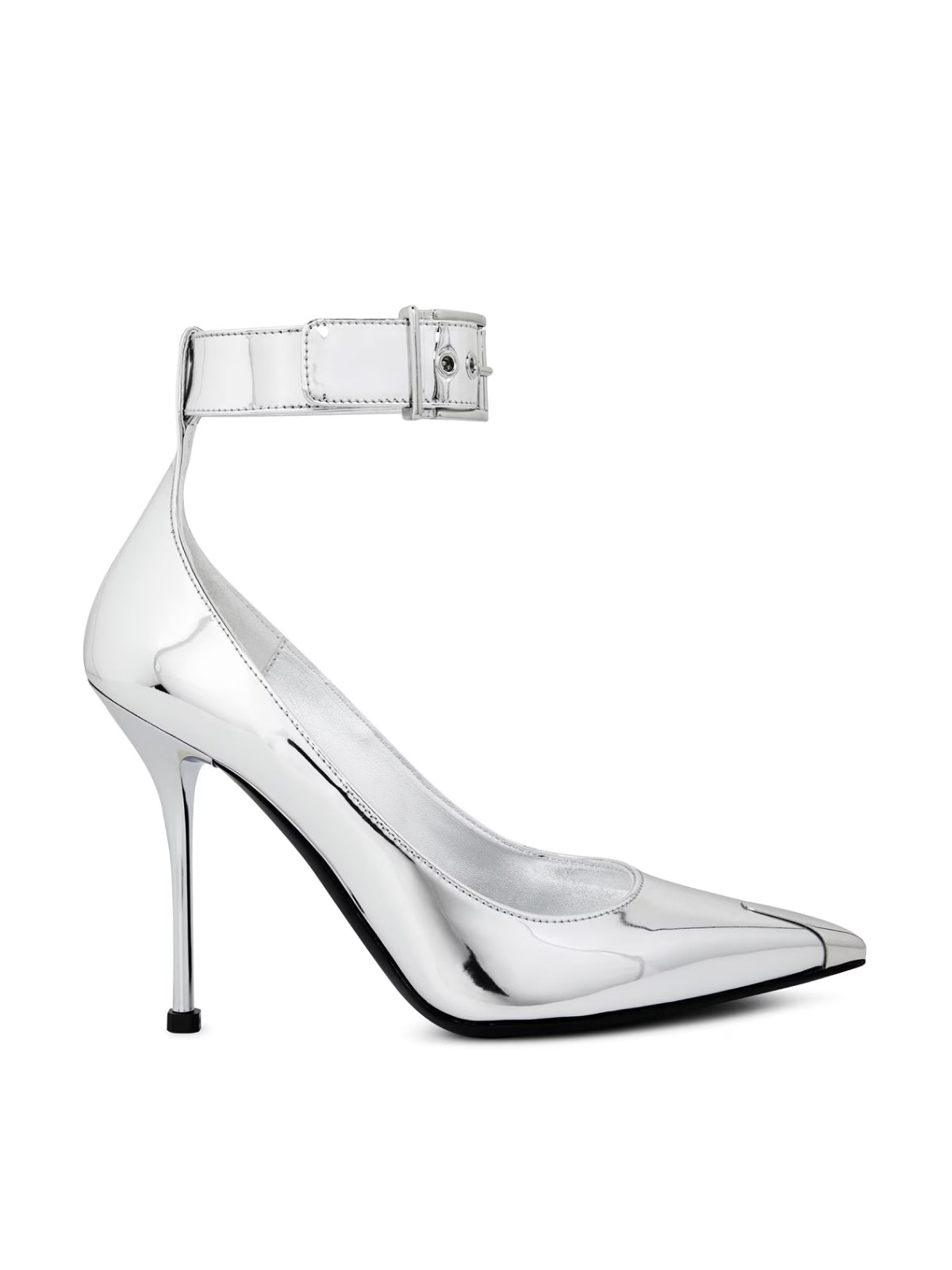 ALEXANDER MCQUEEN Mirror Metallic Pumps - 100mm Heel
