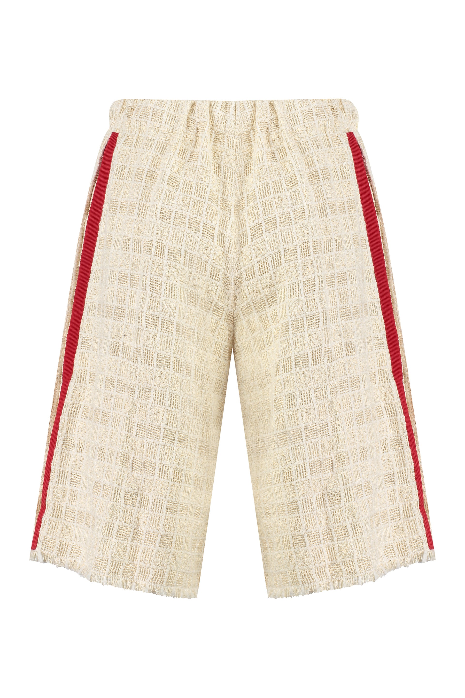 GUCCI Cotton Mini Shorts with Side Slits