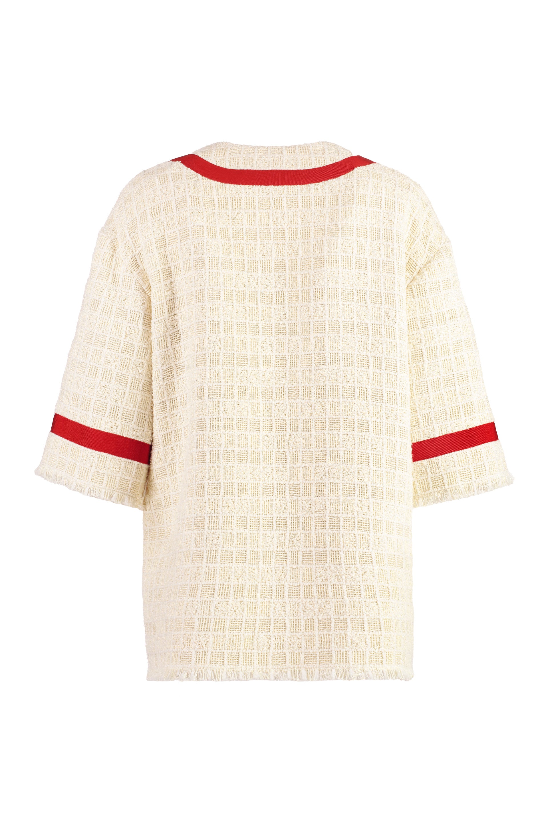 GUCCI Cotton Blend Blazer - Women’s Outerwear