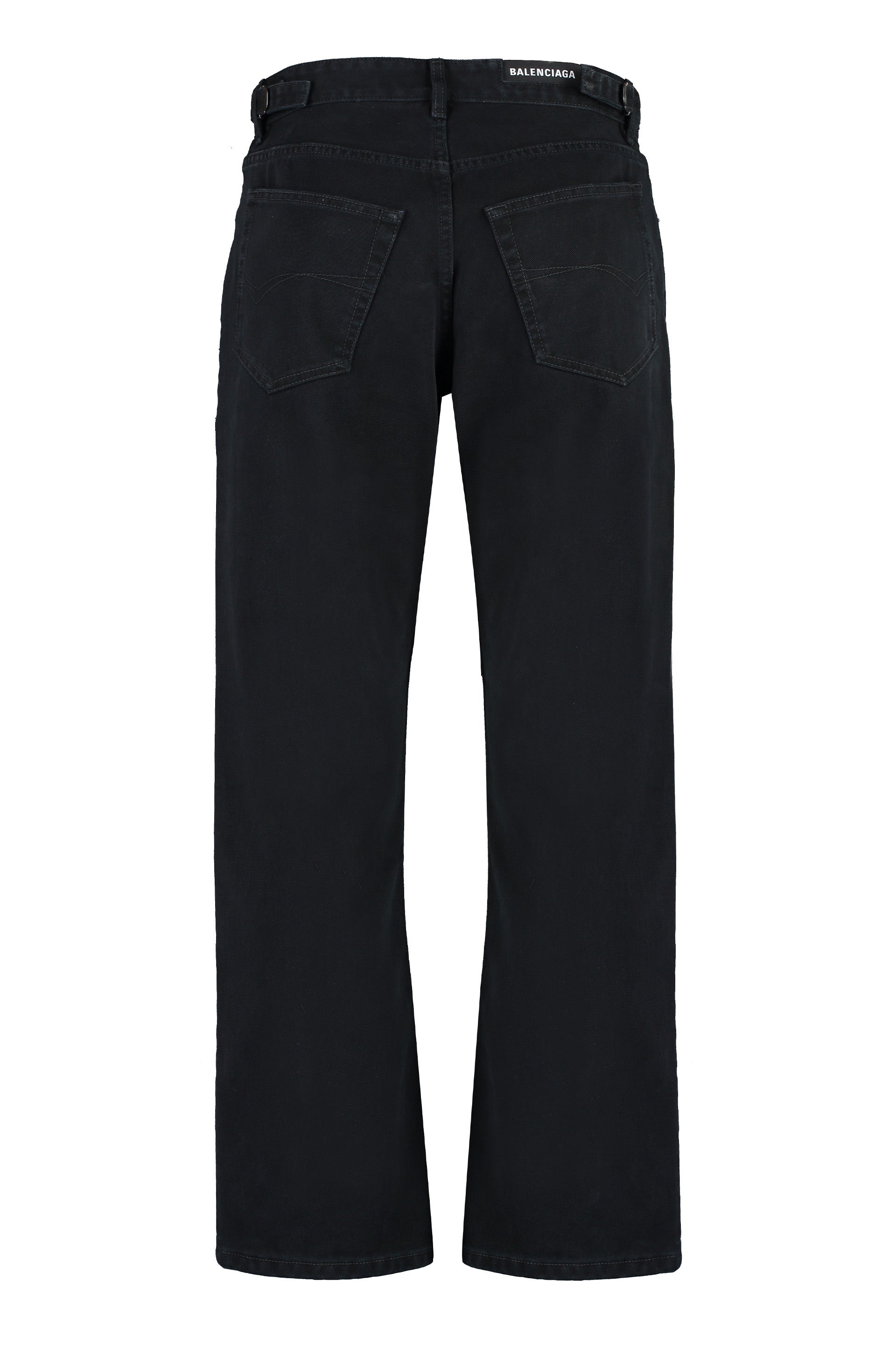 BALENCIAGA 5-Pocket Straight-Leg Jeans