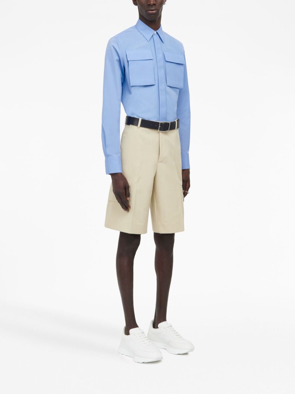 ALEXANDER MCQUEEN Elegant Modern Shorts for Men - Knee Length