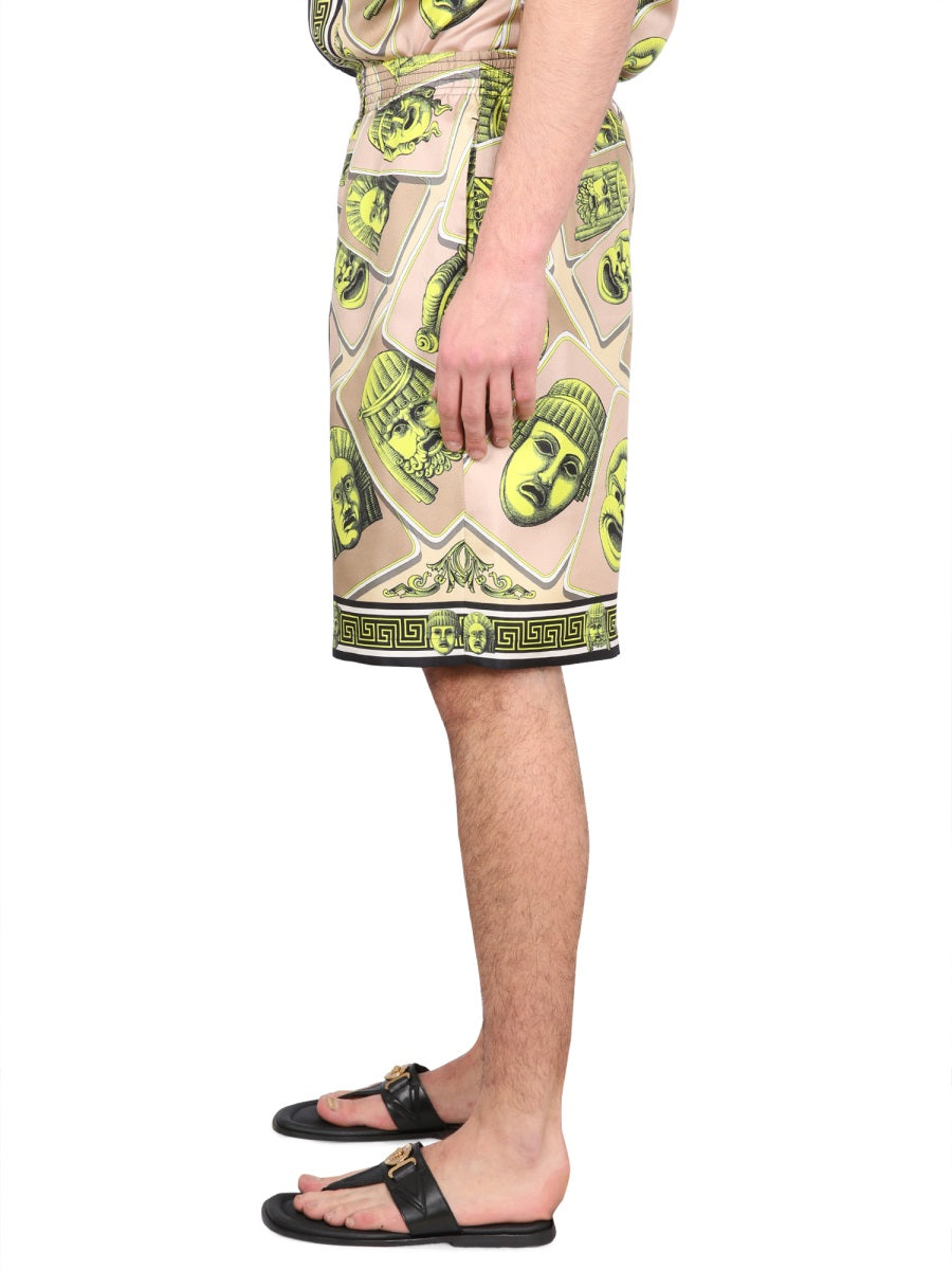 VERSACE Men's Mini Bermuda Shorts - The Masks