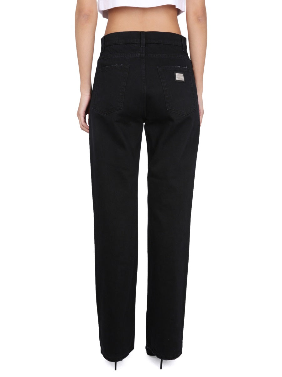 DOLCE & GABBANA Flare Jeans for Women - SS23 Collection