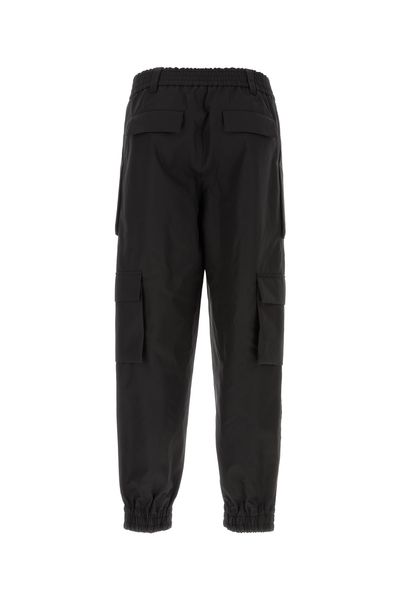 ALEXANDER MCQUEEN Mid-Rise Cotton Canvas Cargo Pants