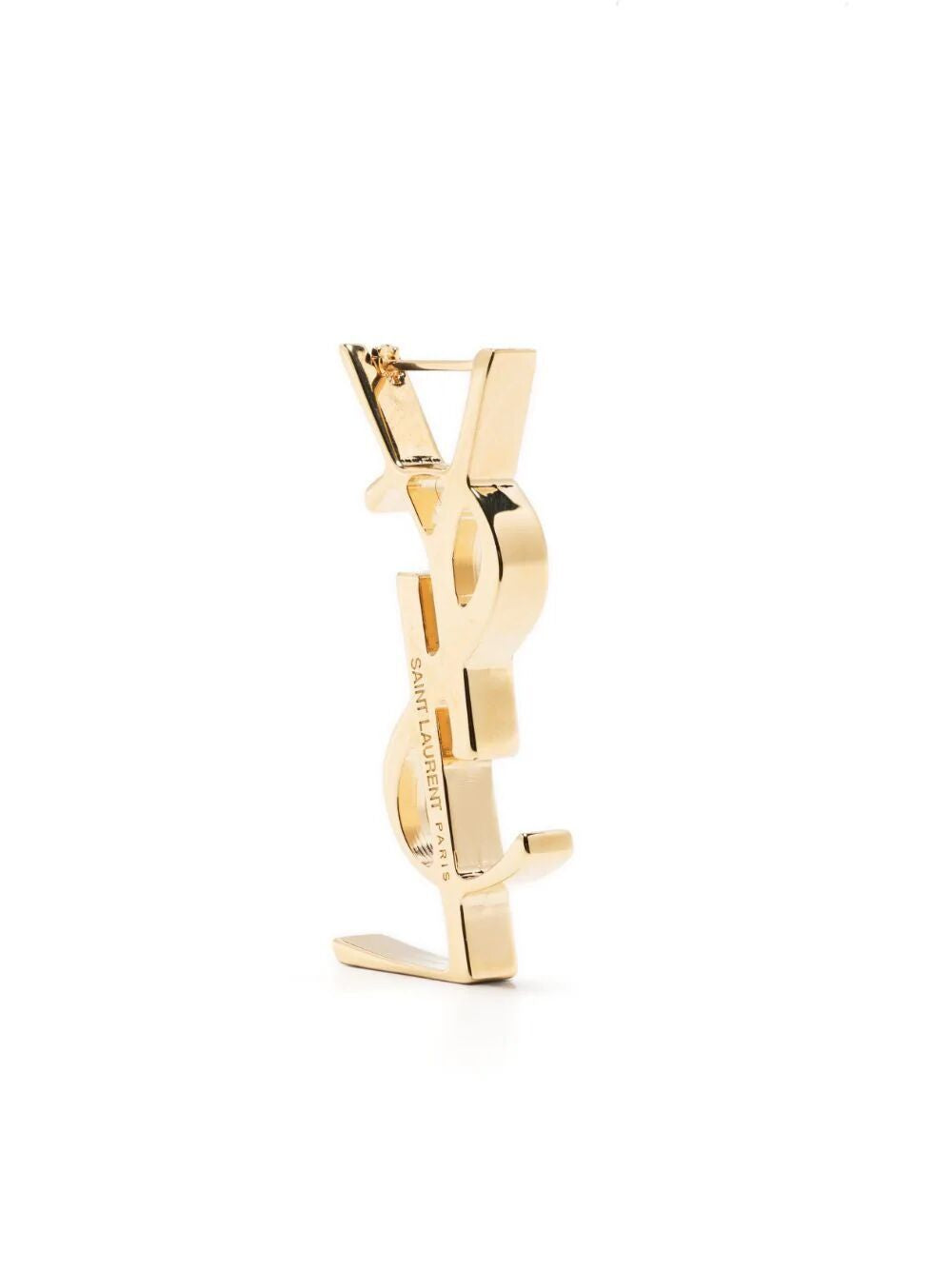 SAINT LAURENT Chunky Monogram Earring
