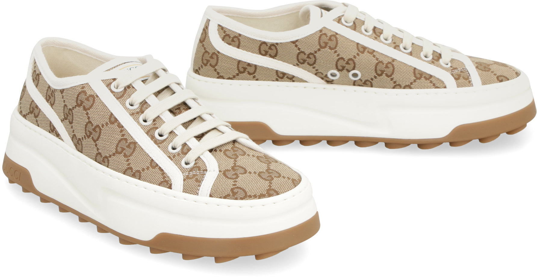 GUCCI Fabric Low-Top Sneakers for Women