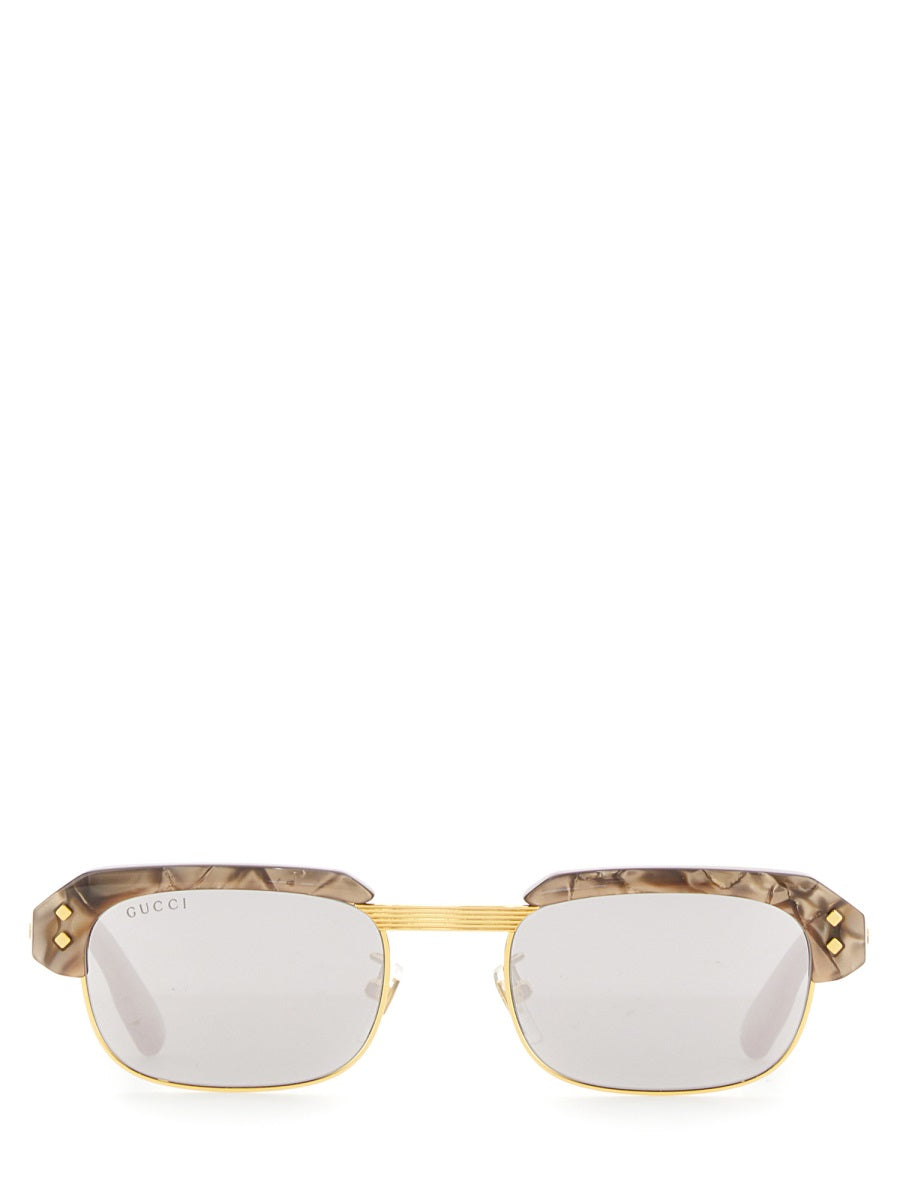 GUCCI Rectangular Sunglasses - 3.9 cm Frame Height