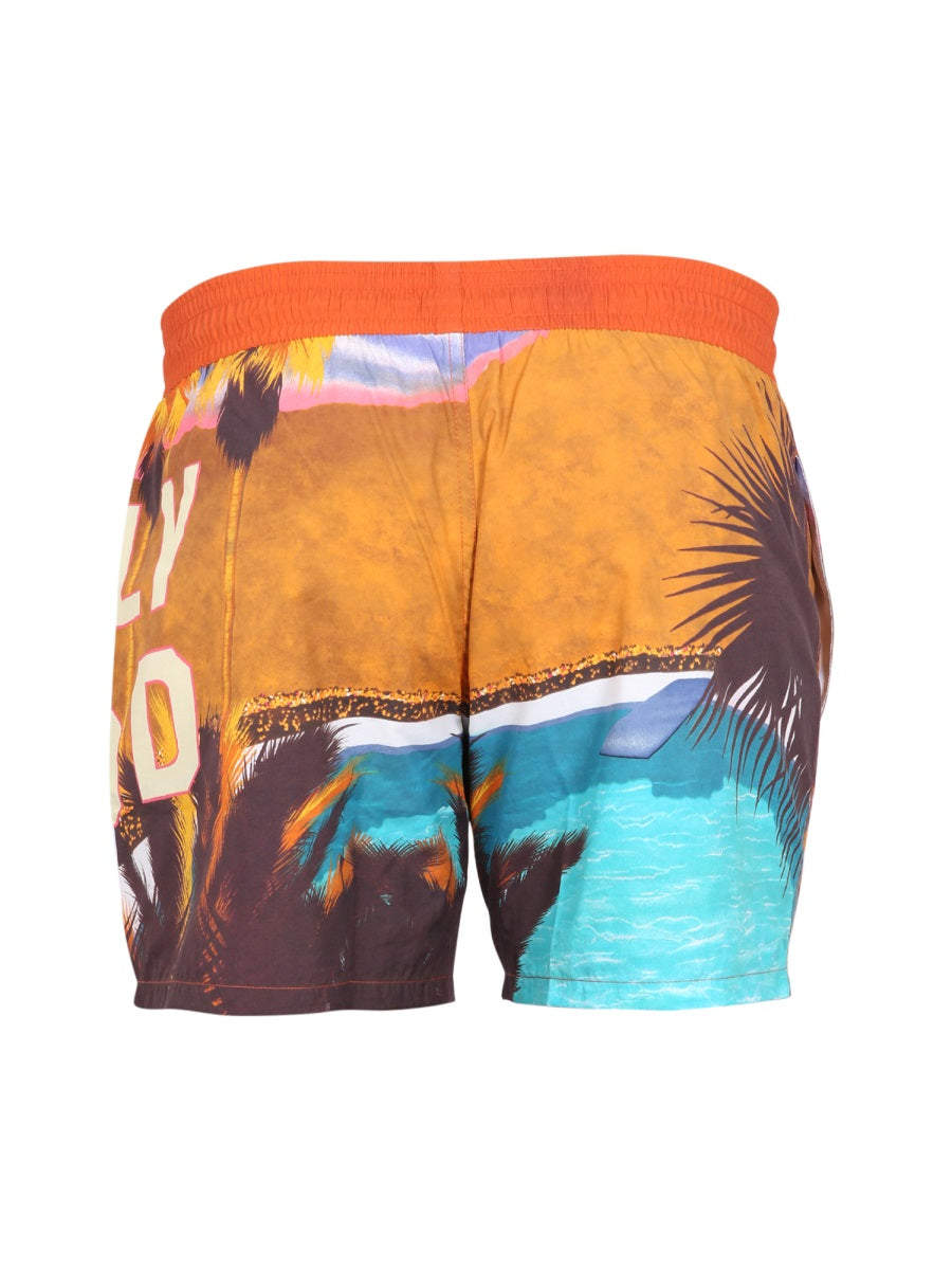 ETRO Men's Boxer Swim Trunks