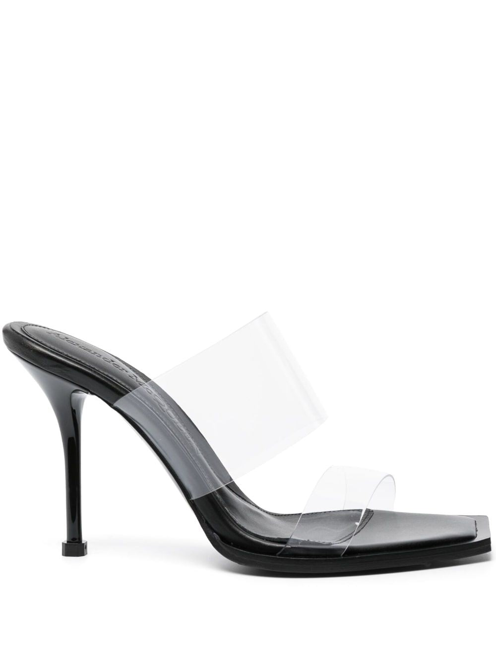 ALEXANDER MCQUEEN Plexi Heel 95mm Sandal