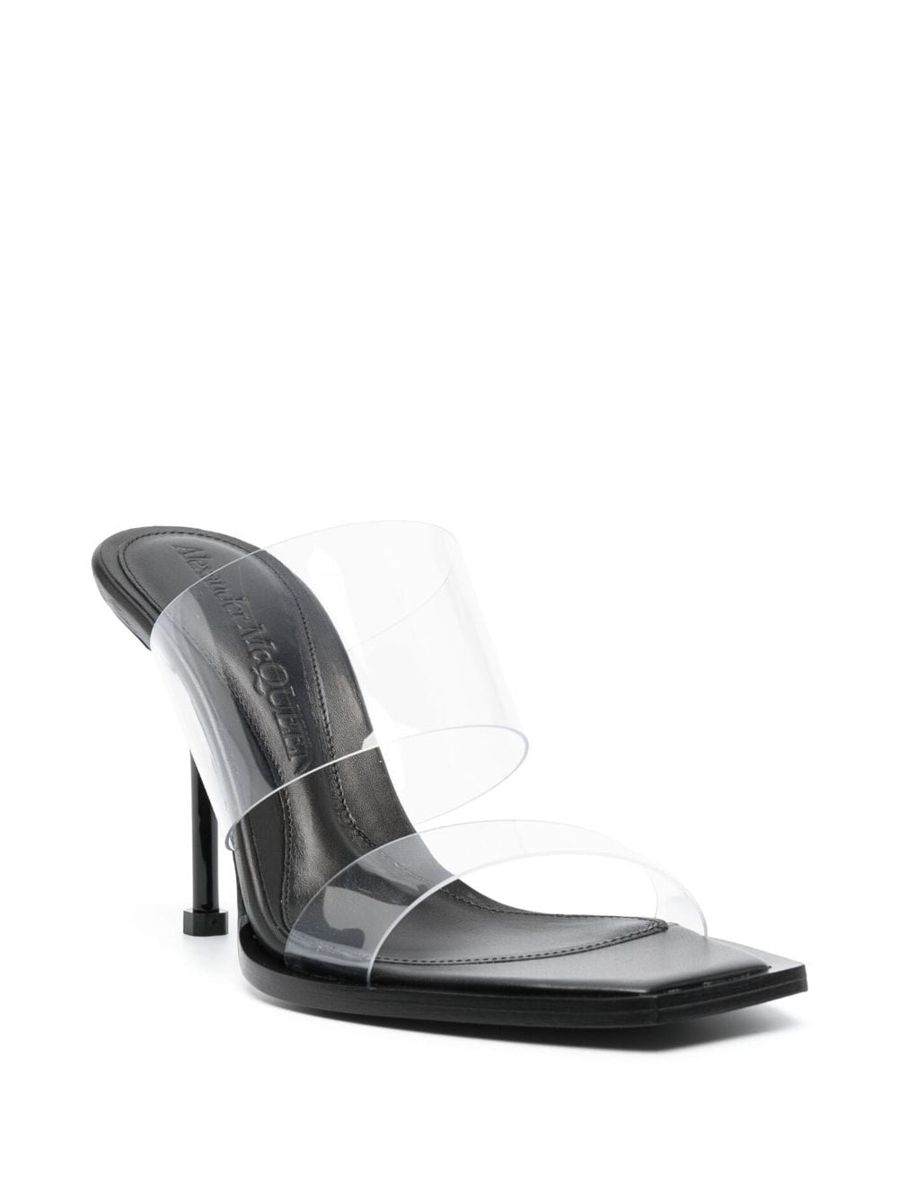 ALEXANDER MCQUEEN Plexi Heel 95mm Sandal