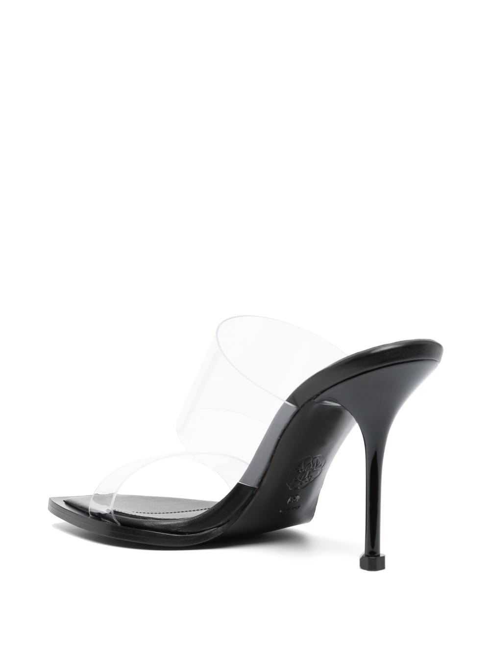 ALEXANDER MCQUEEN Plexi Heel 95mm Sandal