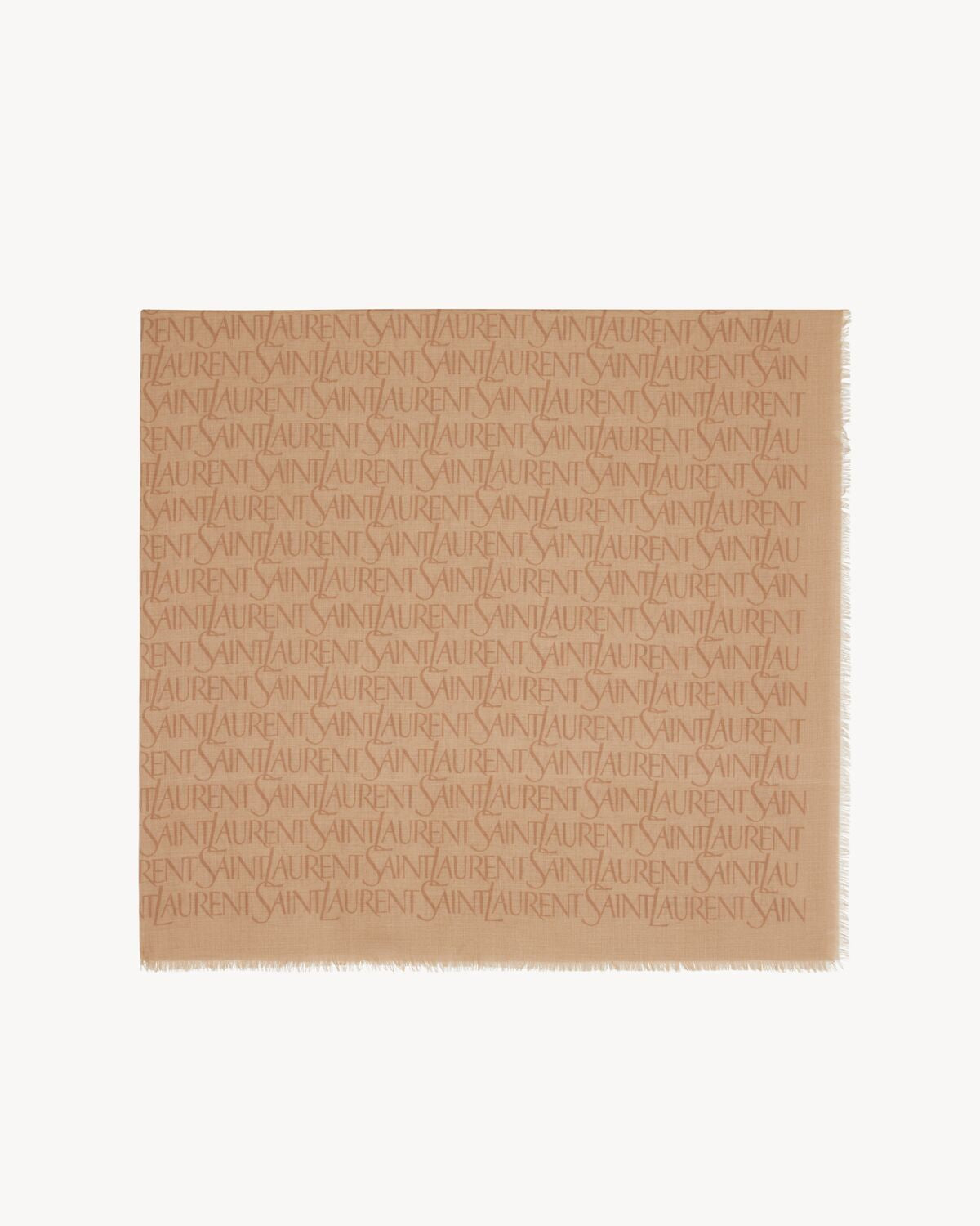 SAINT LAURENT Elegant Square Scarf