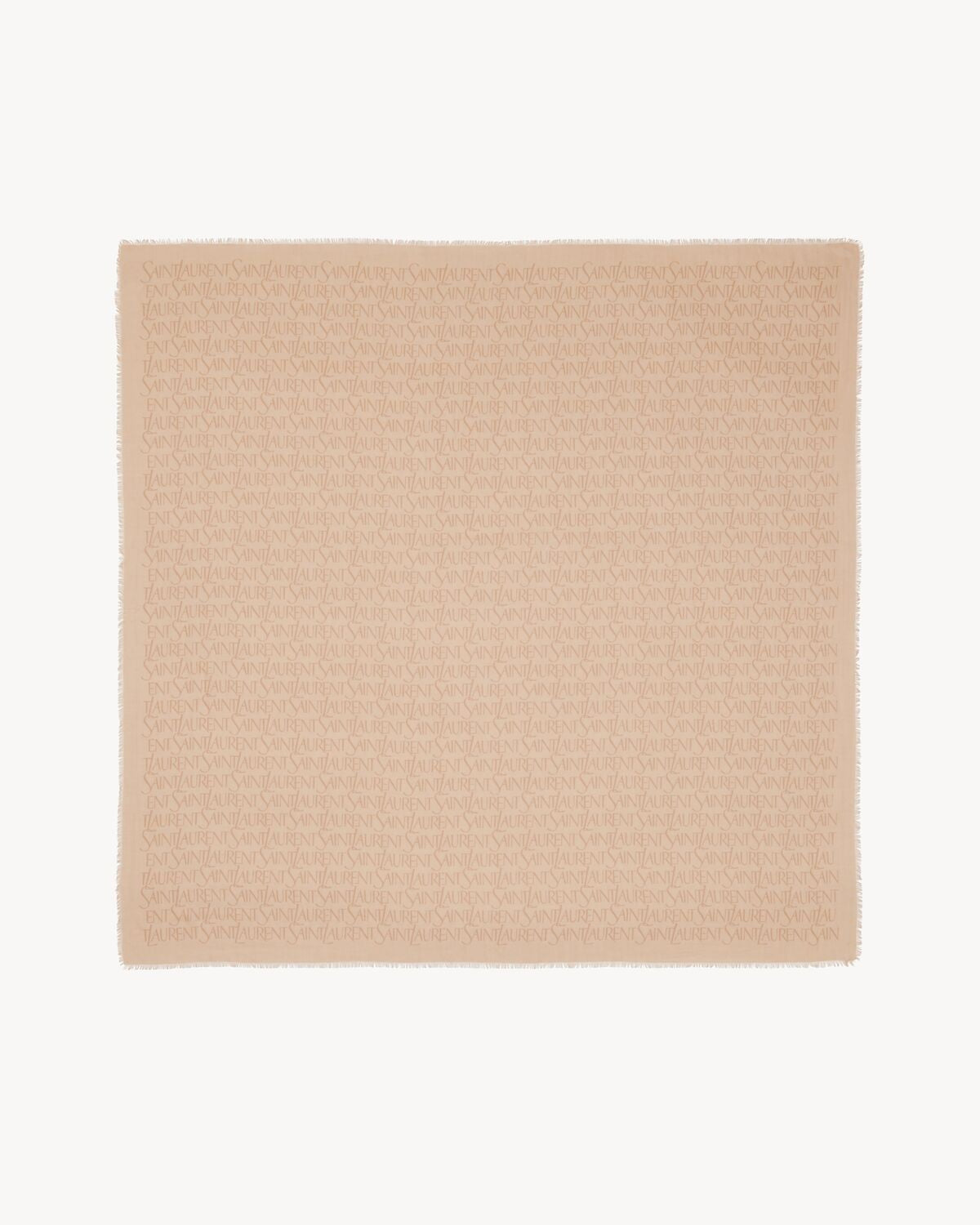 SAINT LAURENT Elegant Square Scarf