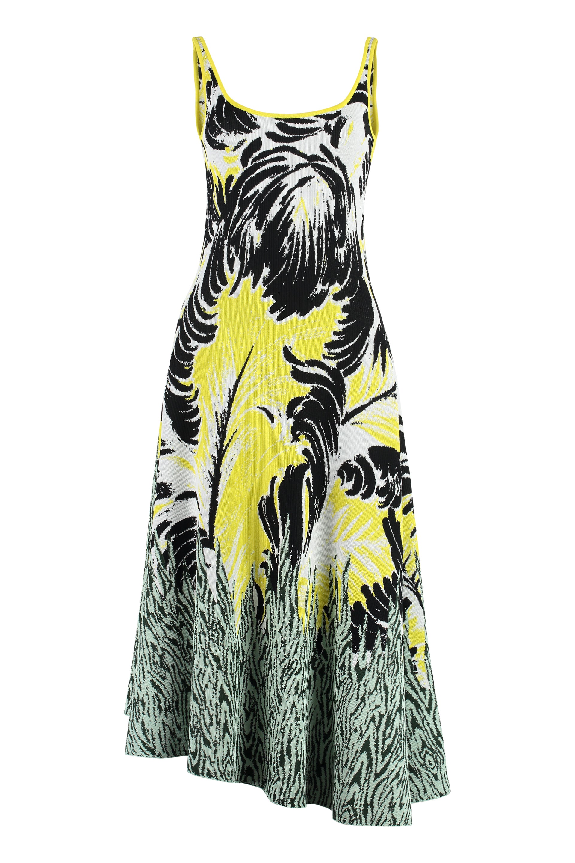 BOTTEGA VENETA Embroidered Jacquard Mini Dress