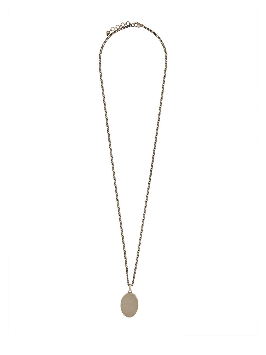 ALEXANDER MCQUEEN Faceted Stone Necklace for Men