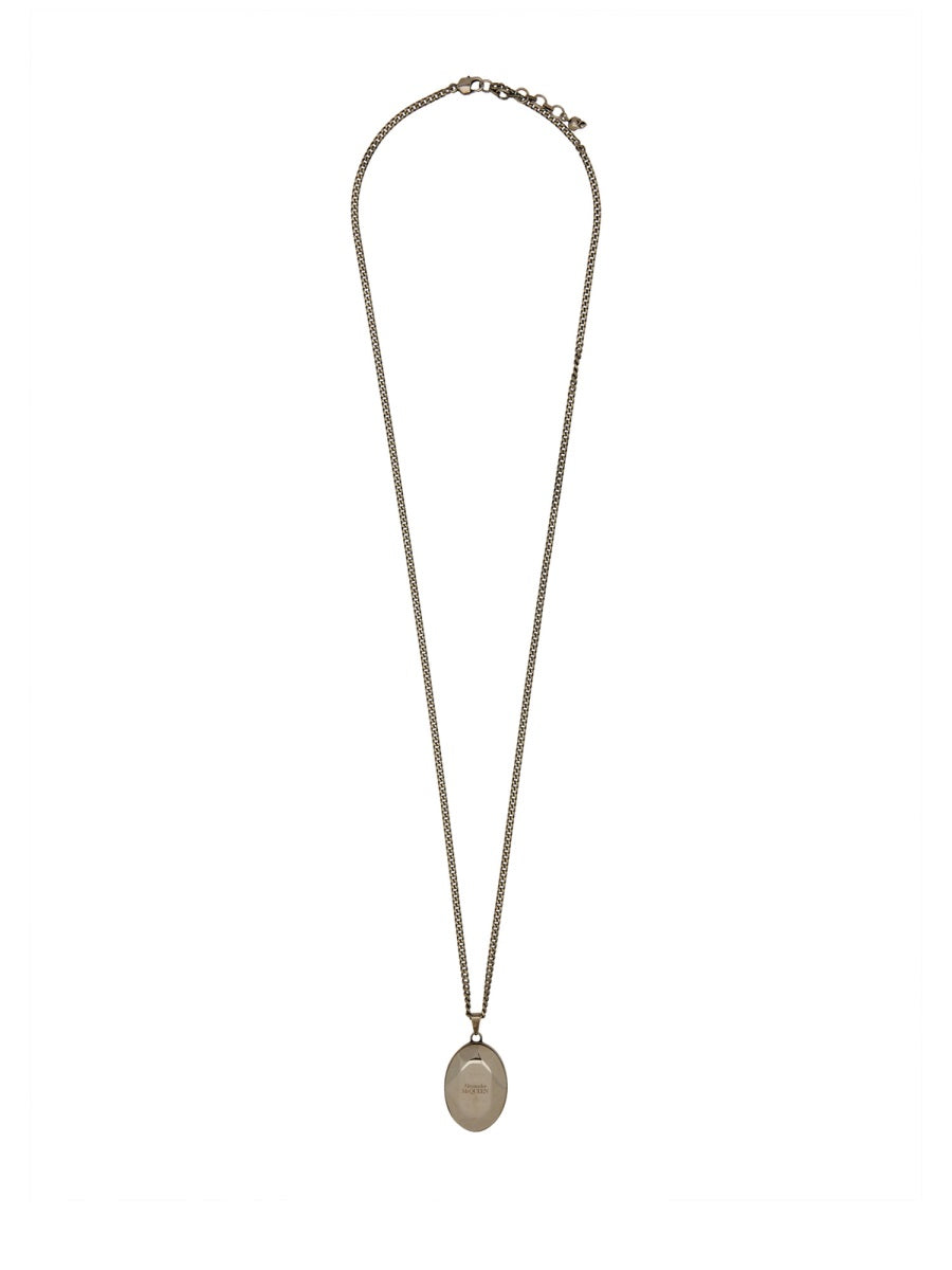 ALEXANDER MCQUEEN Faceted Stone Necklace for Men