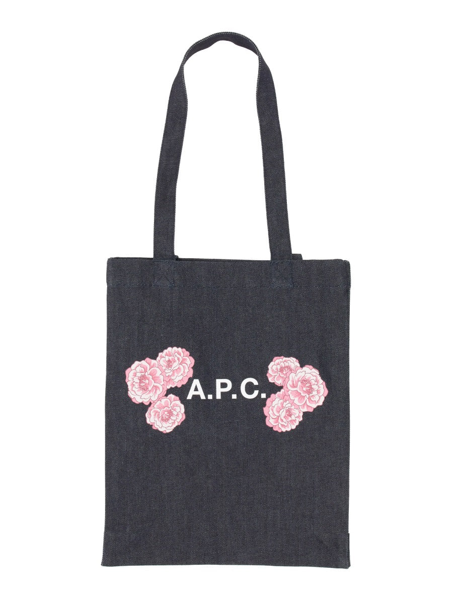 A.P.C. Mini Double Top Handle Tote Bag