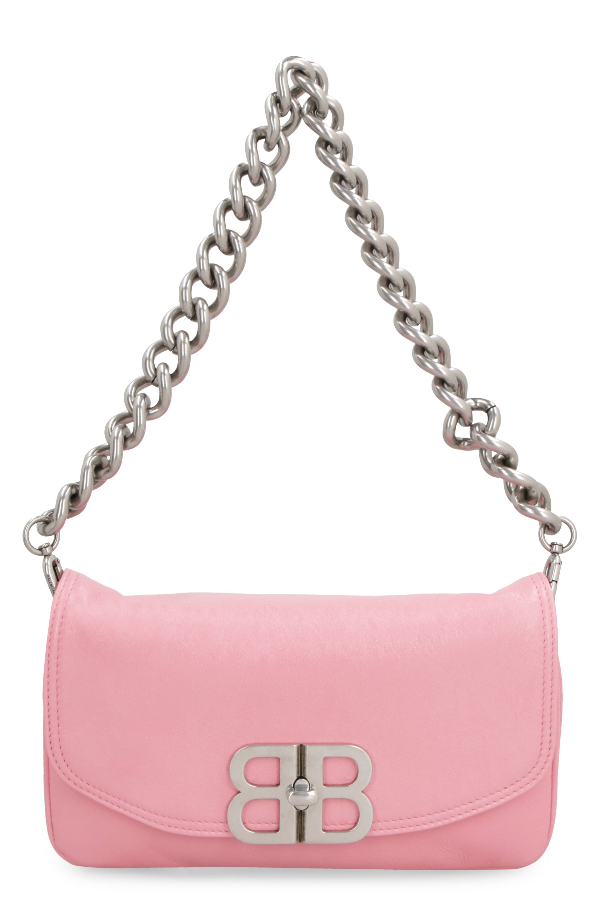 BALENCIAGA Soft Leather Crossbody Handbag - Mini