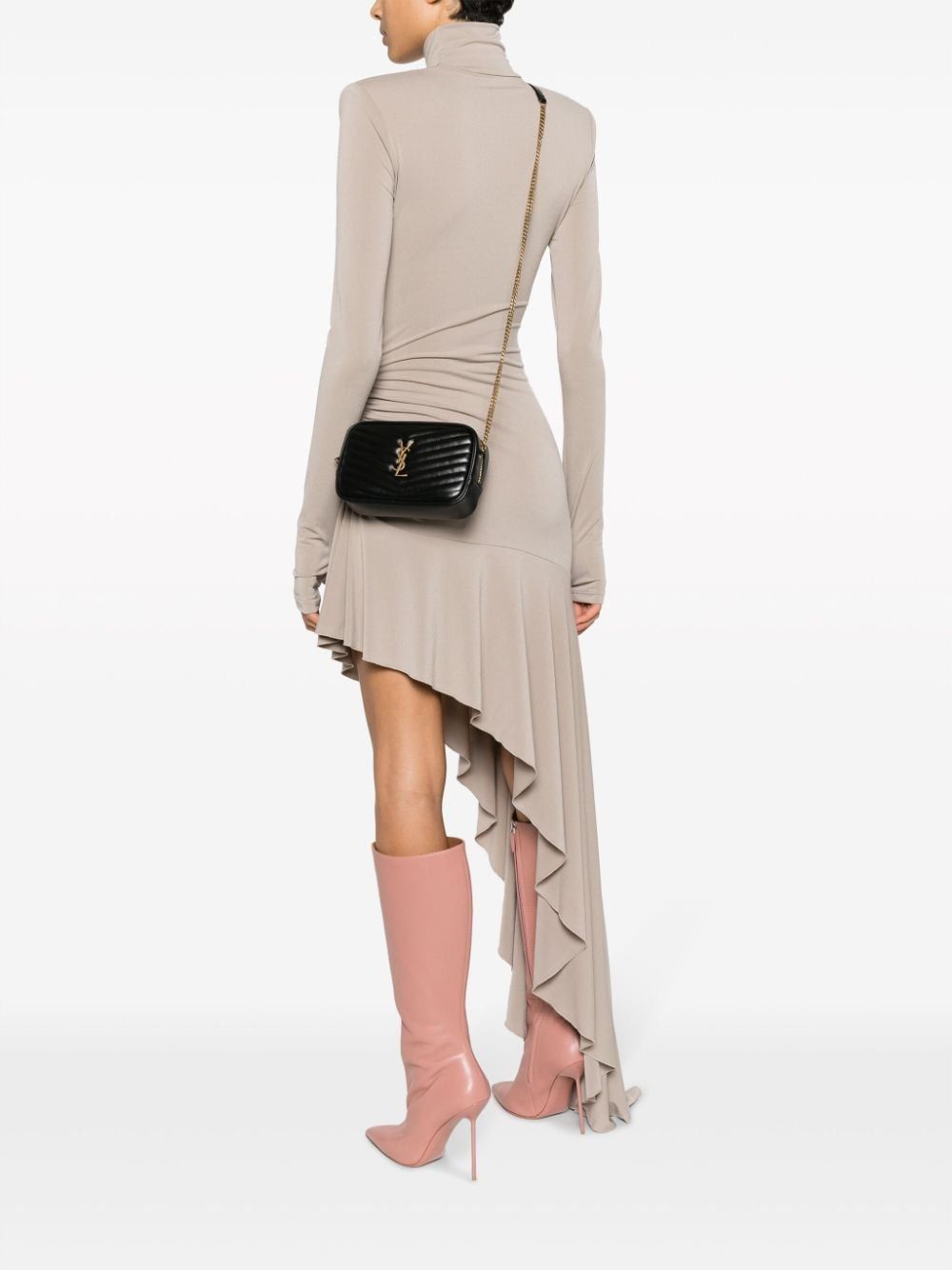 SAINT LAURENT Loulou Shoulder Mini Handbag