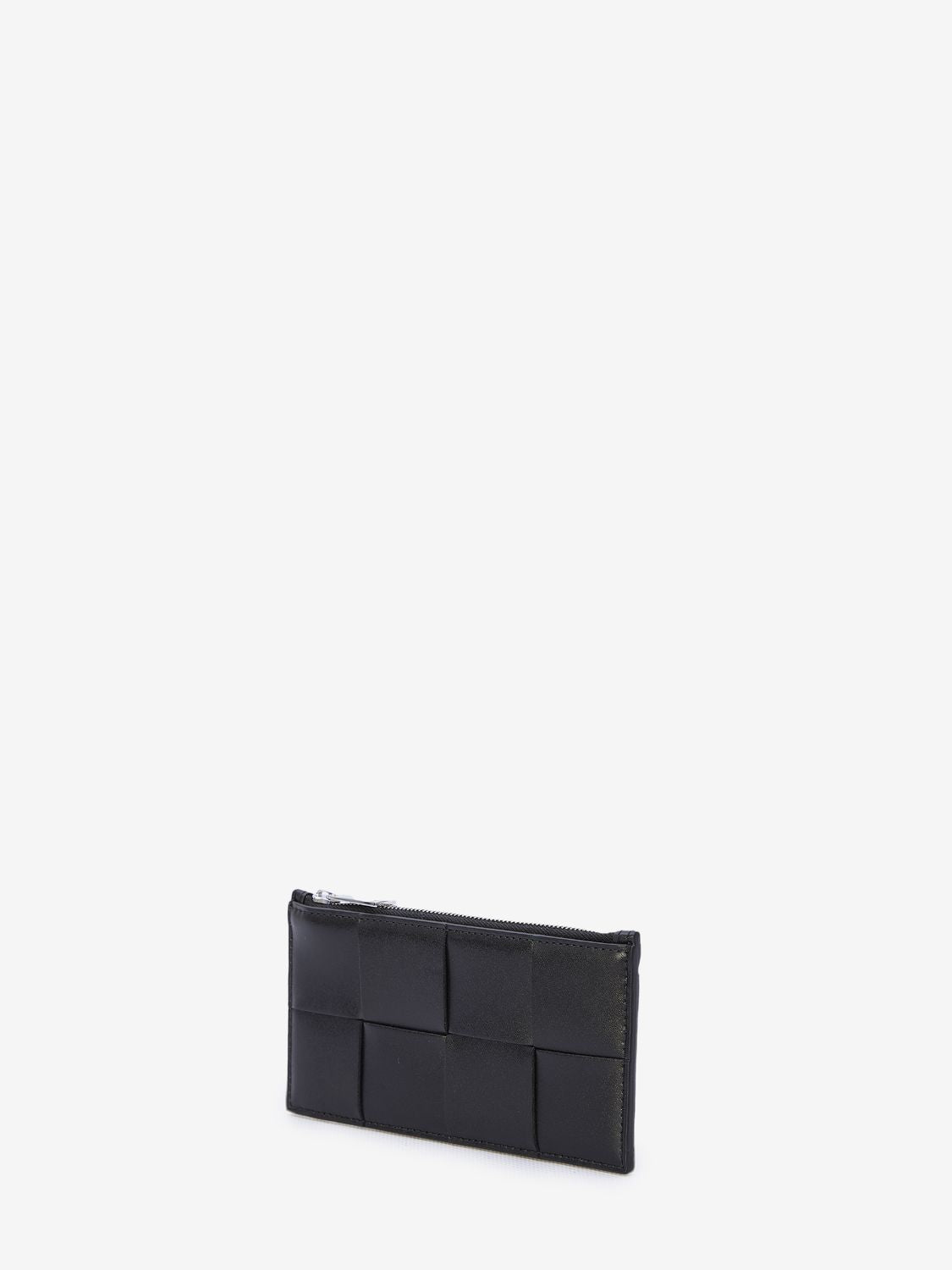 BOTTEGA VENETA Mini Intrecciato Leather Card Holder
