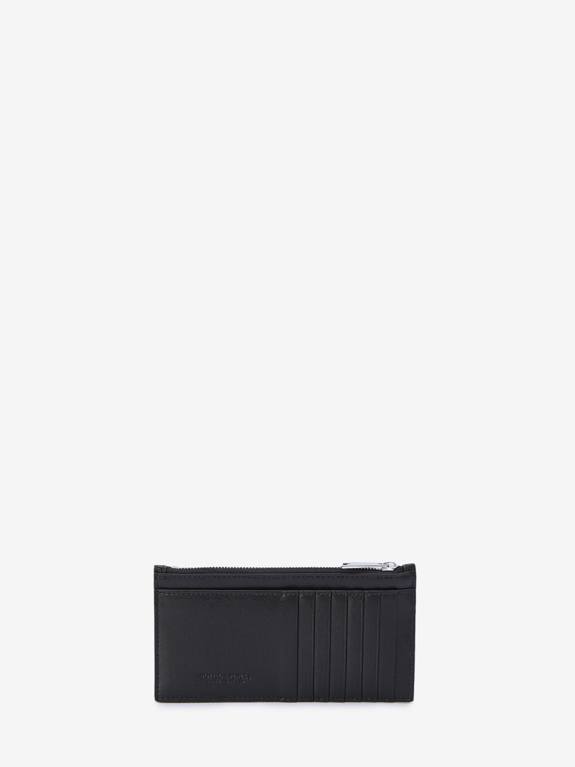 BOTTEGA VENETA Mini Intrecciato Leather Card Holder