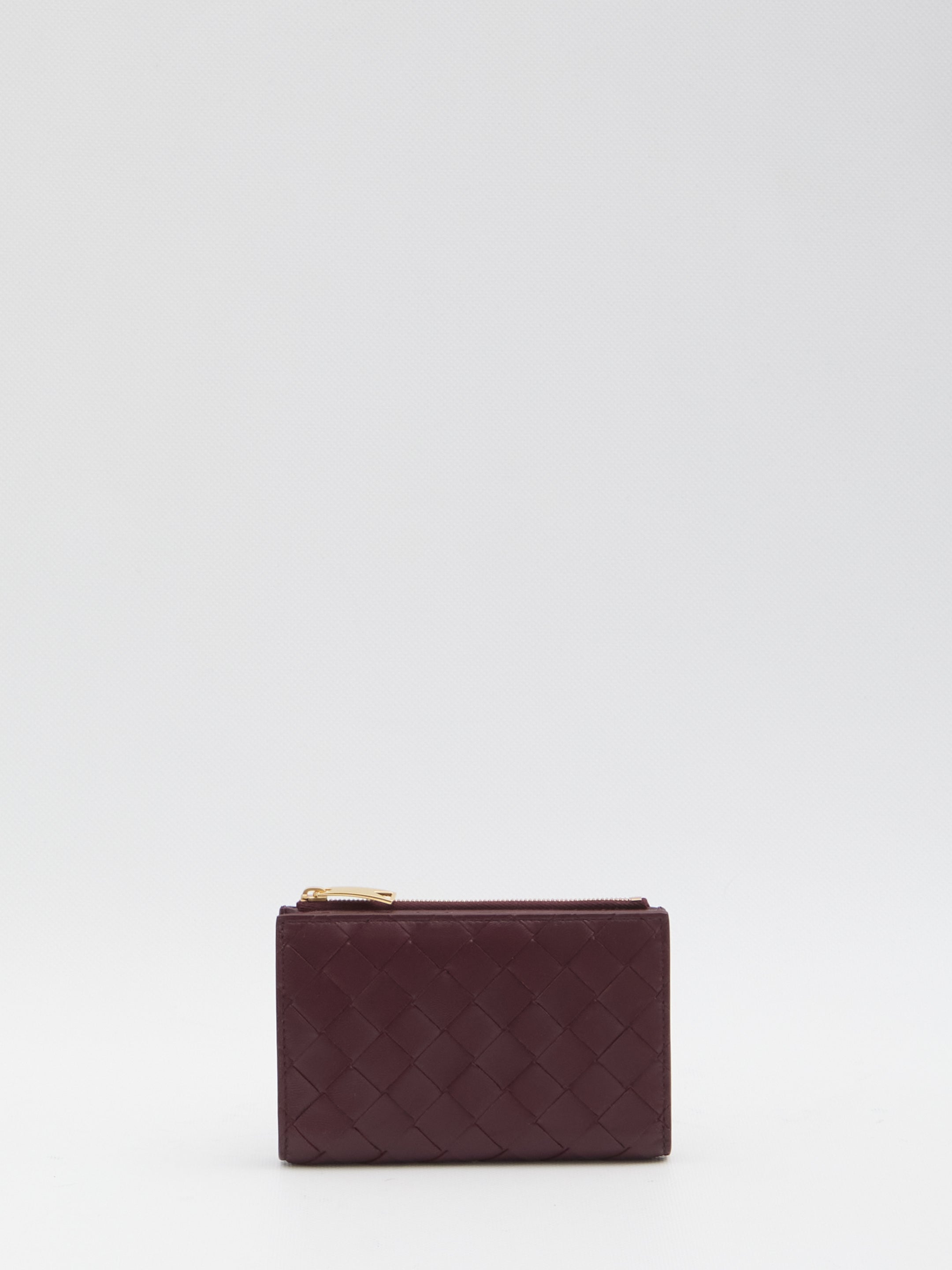 BOTTEGA VENETA Mini Intrecciato Bi-Fold Wallet