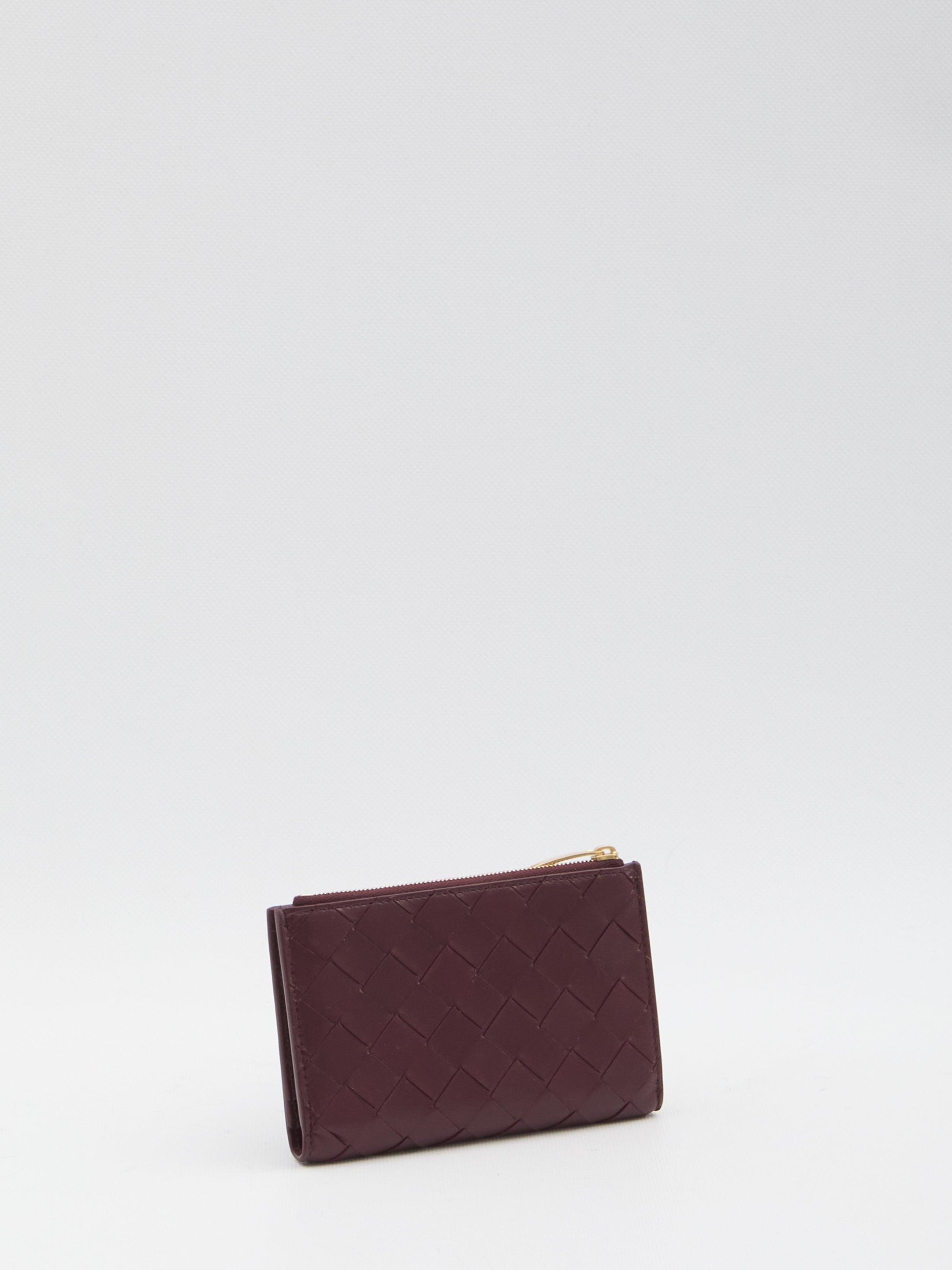 BOTTEGA VENETA Medium Intrecciato Mini Wallet - FW25