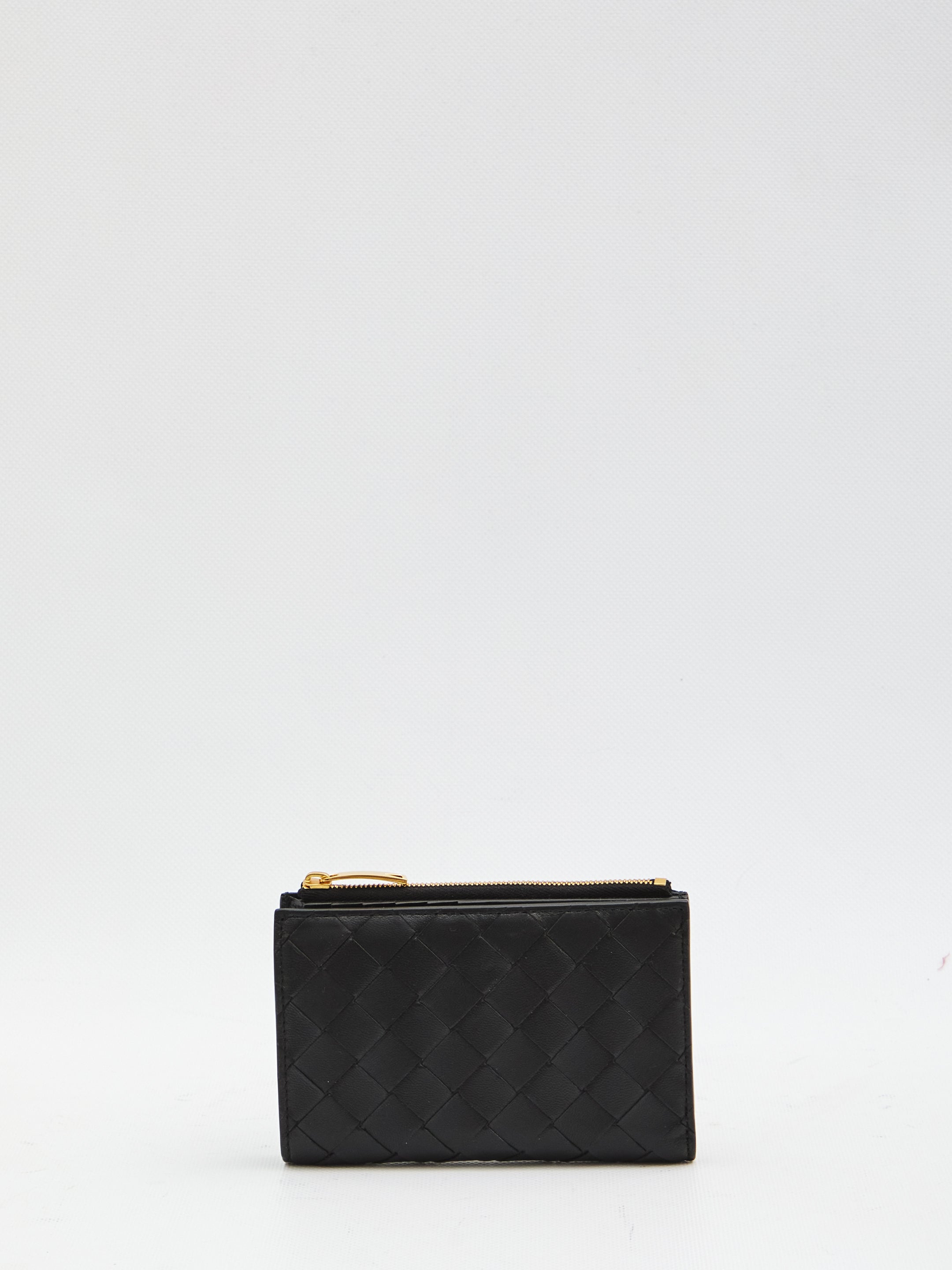 BOTTEGA VENETA Intrecciato Bi-Fold Medium Wallet - 14.5 cm x 9.3 cm