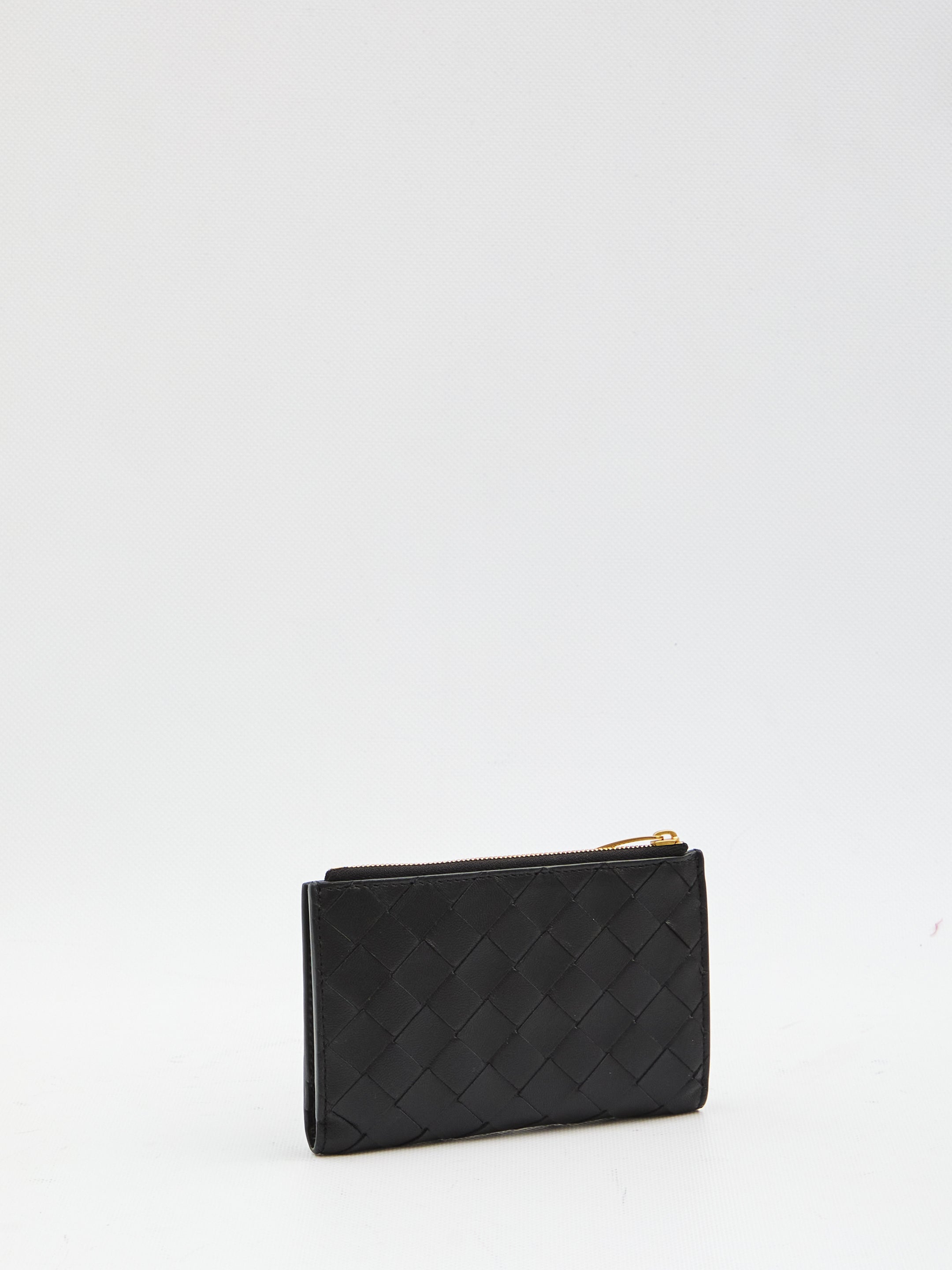 BOTTEGA VENETA Intrecciato Bi-Fold Medium Wallet - 14.5 cm x 9.3 cm