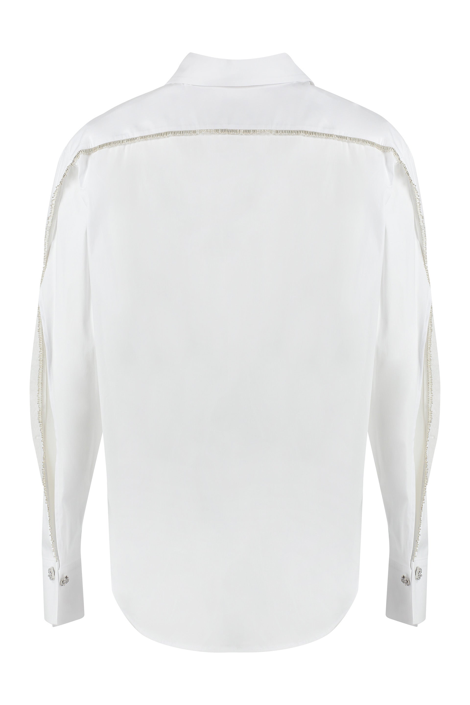 GENNY Stretch Poplin Mini Shirt